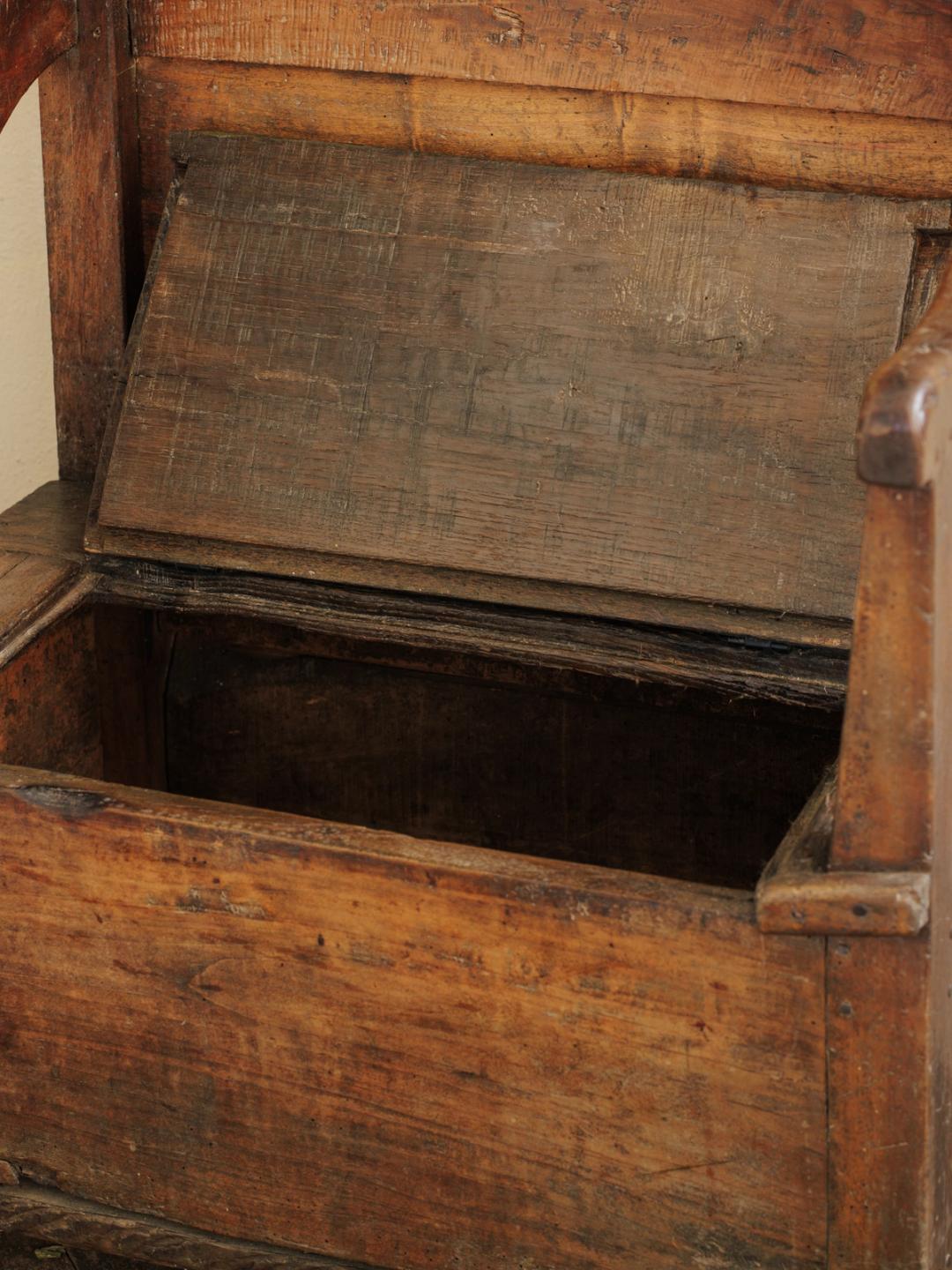 Antique Salt Box Bench