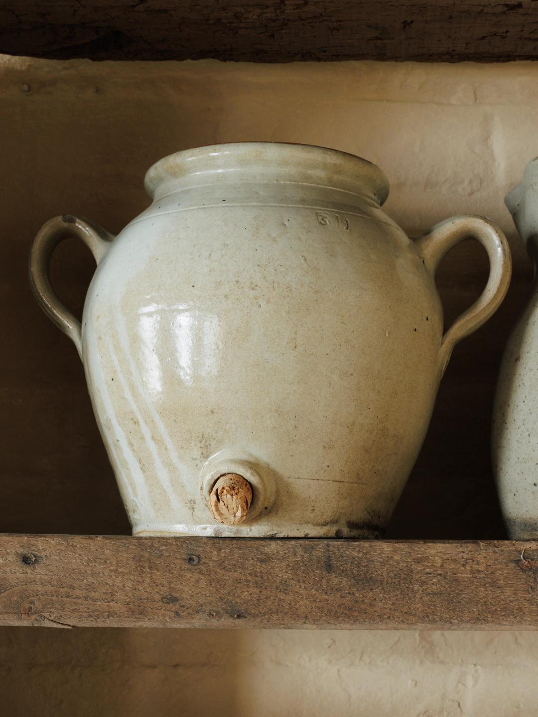Burgundy Vinegar Jar