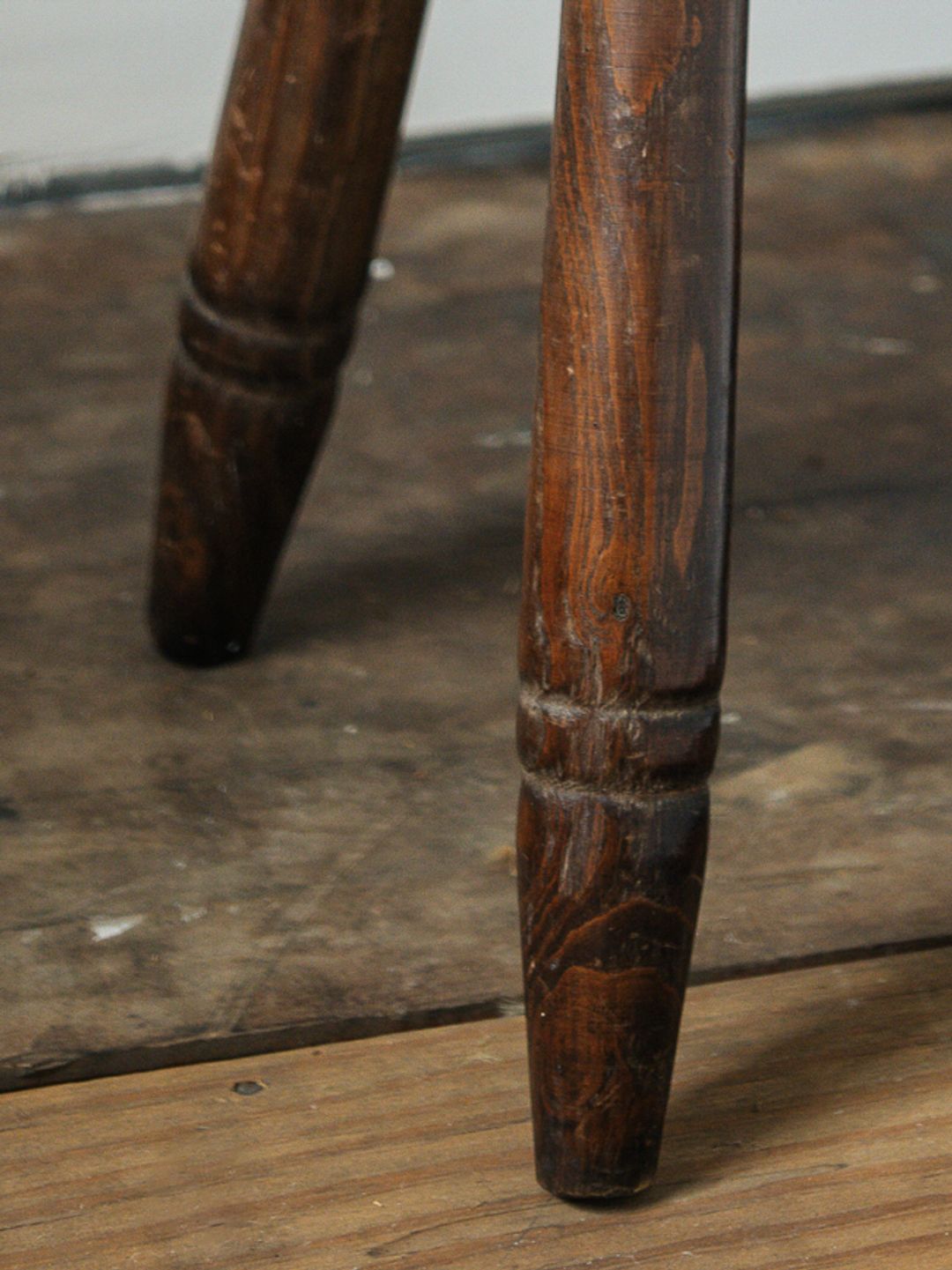 Round Mini Wood Stool