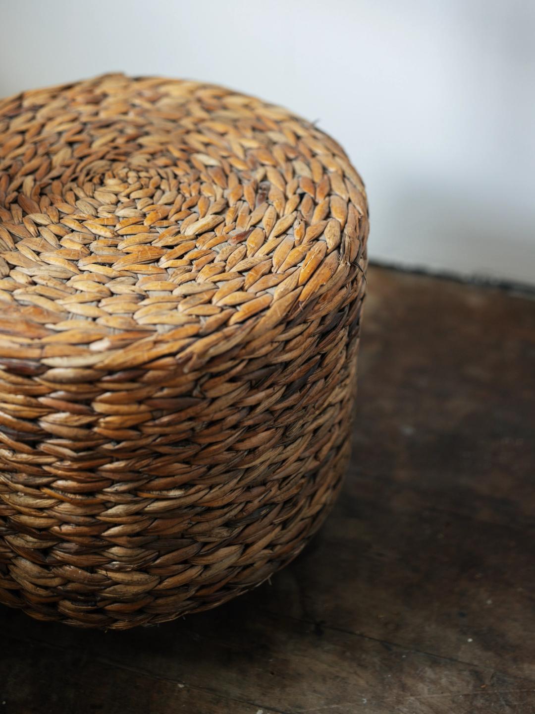 Mini Wicker Stool