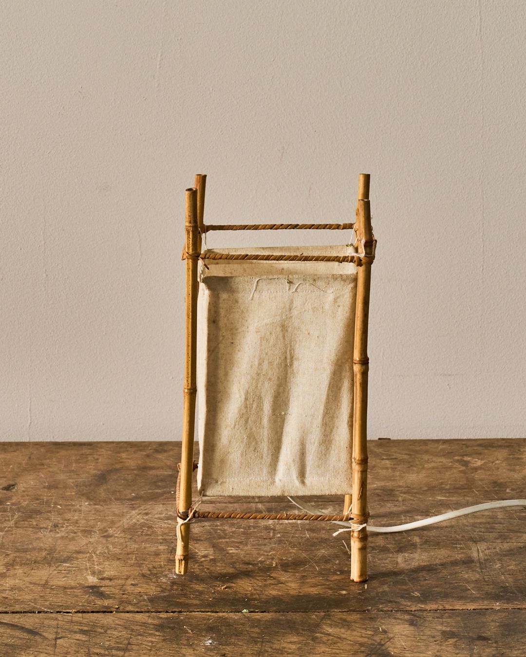 French Bamboo Lamp