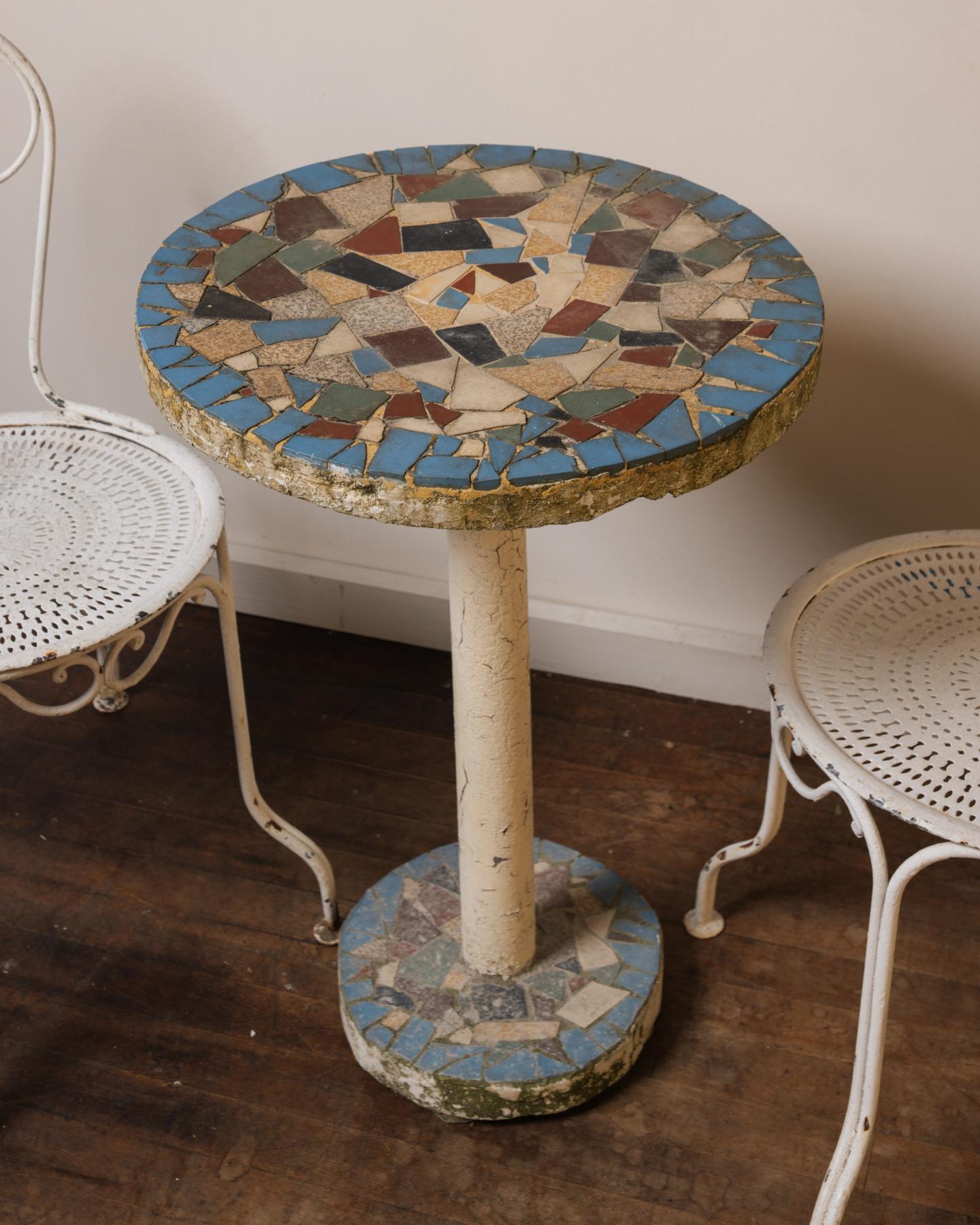 Mosaic Garden Table