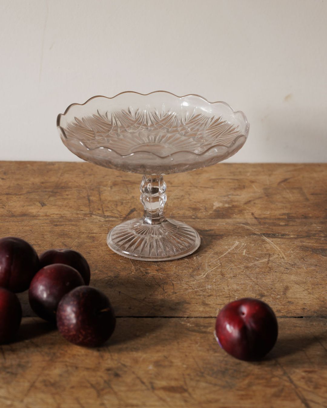 Glass Pedestal Dish