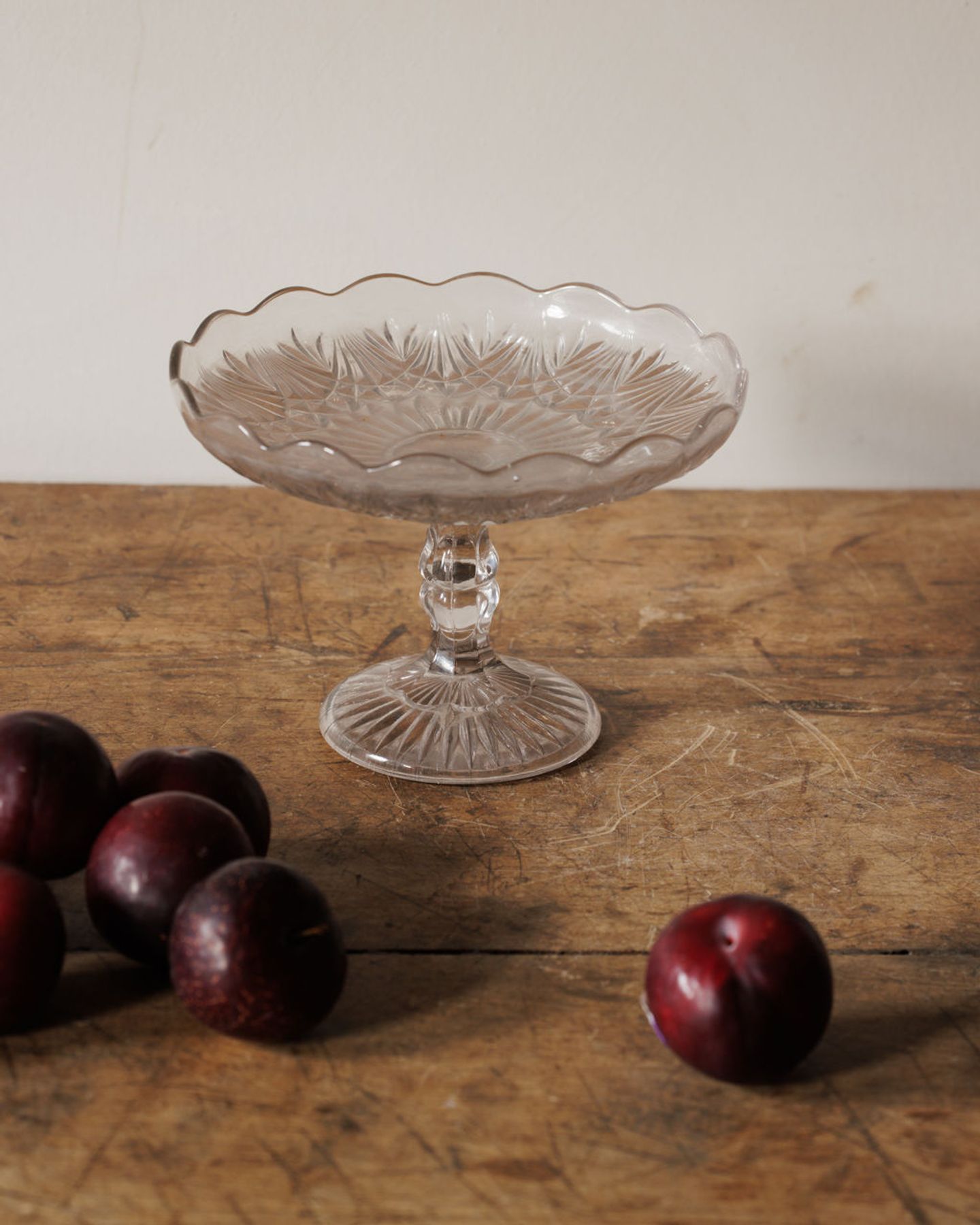 Glass Pedestal Dish