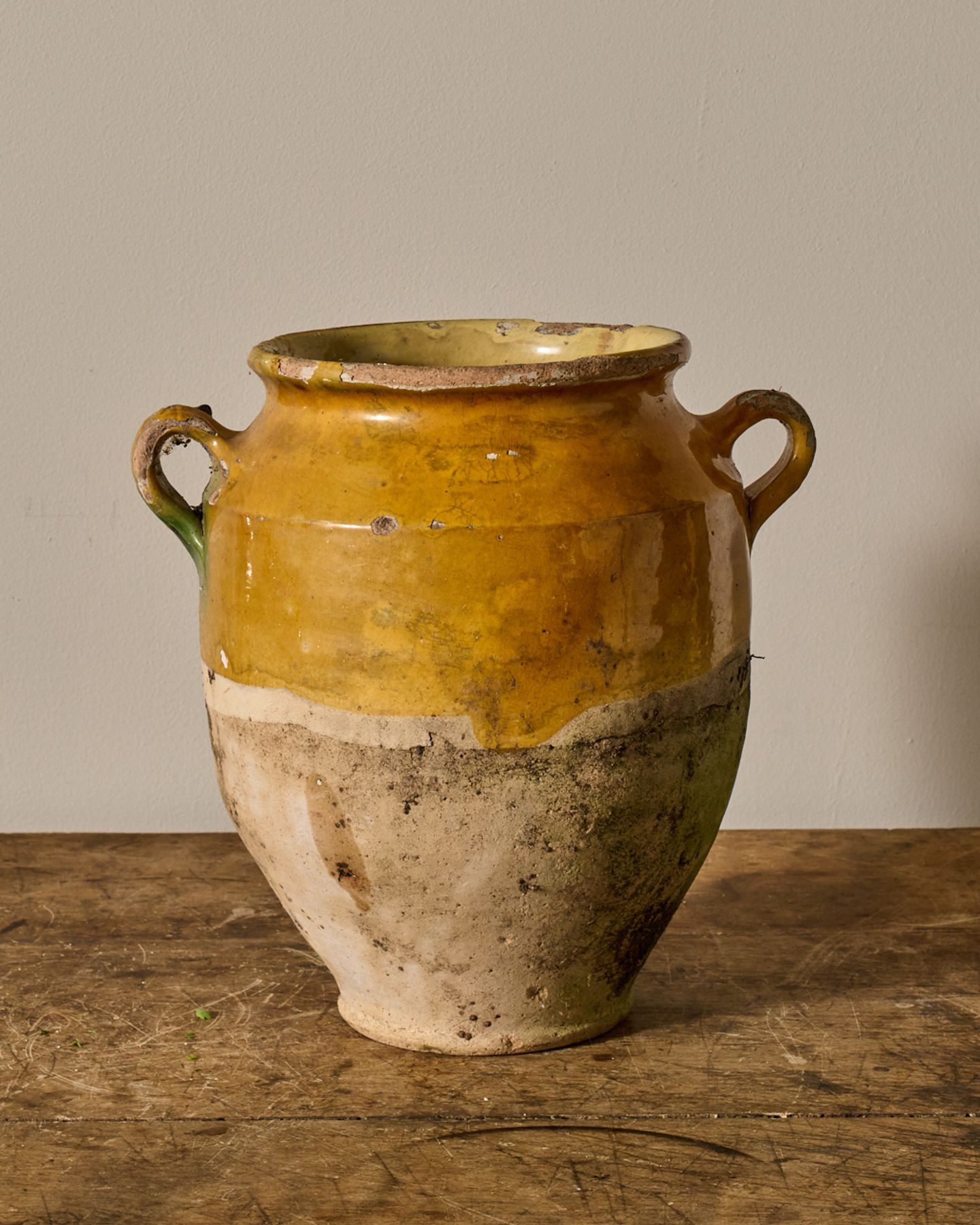 Rare Yellow Confit Pot- IV