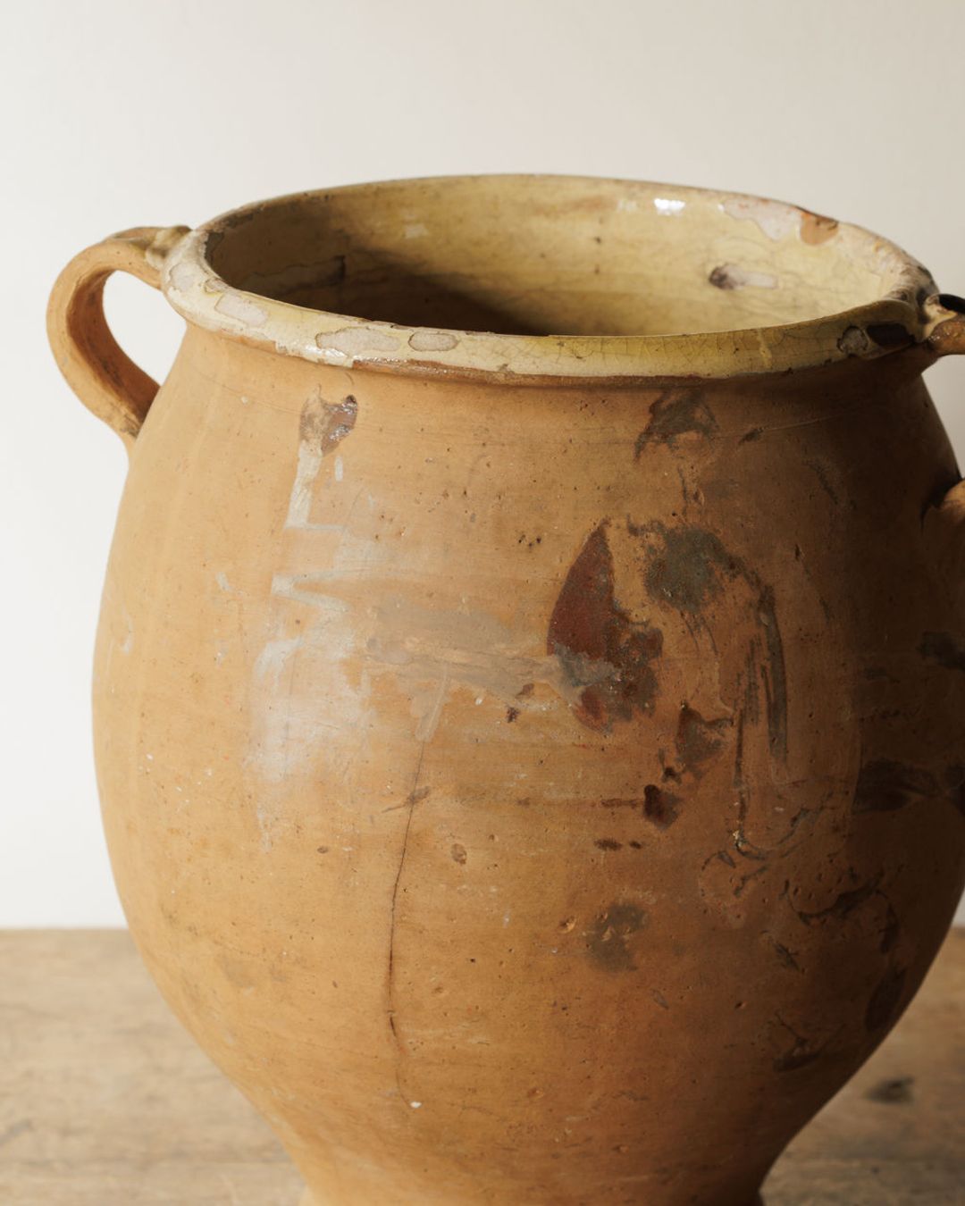 Yellow Terracotta Confit Pot