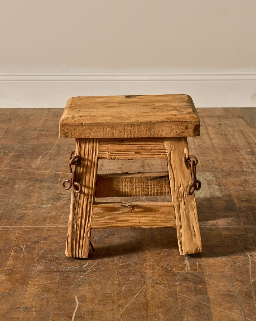 French Brutalist Stool