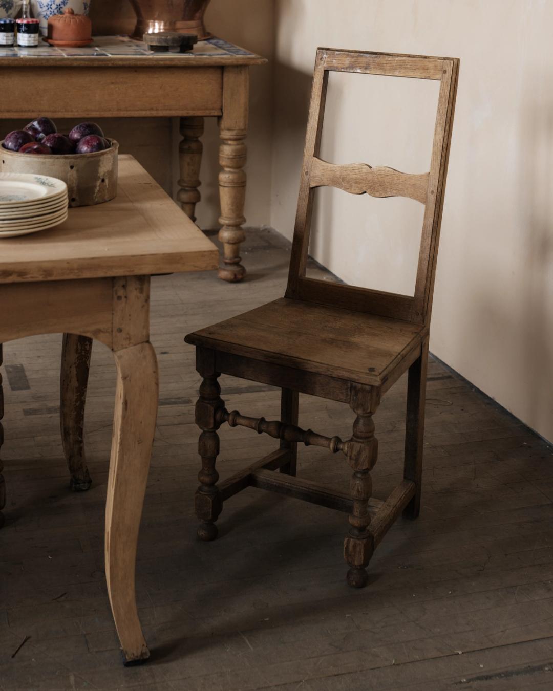 Stripped Lorraine Oak Chair