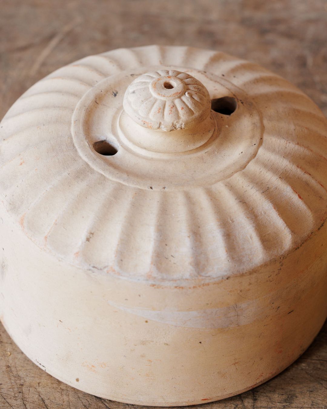 Cream Terracotta Butter Bell