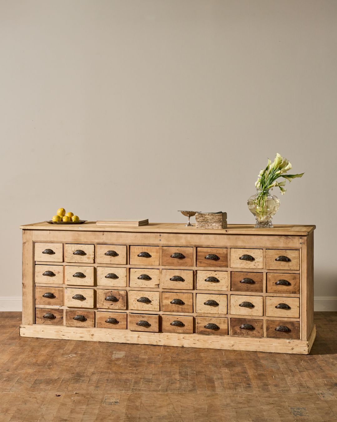 Antique Apothecary Counter