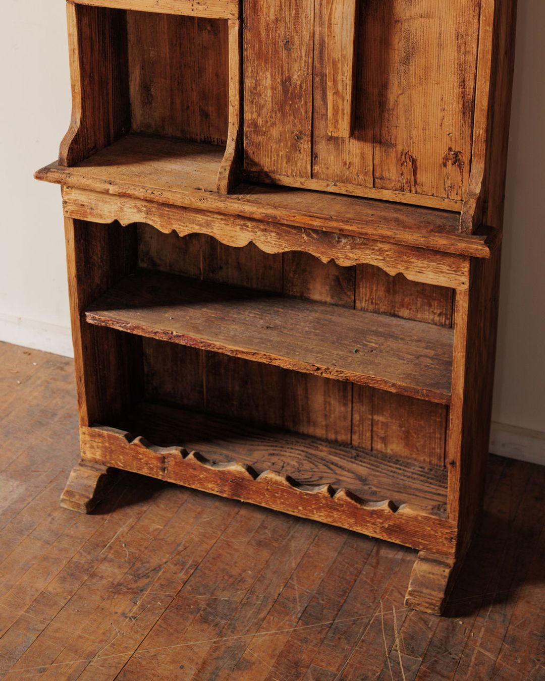 19th c. Drop Down Cupboard