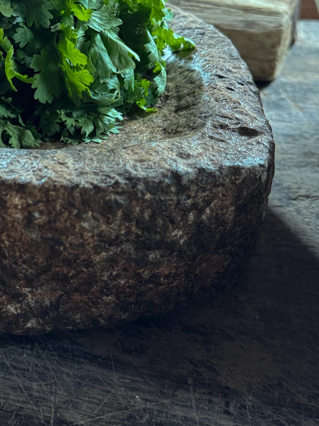 Chunky Stone Kharal Bowl