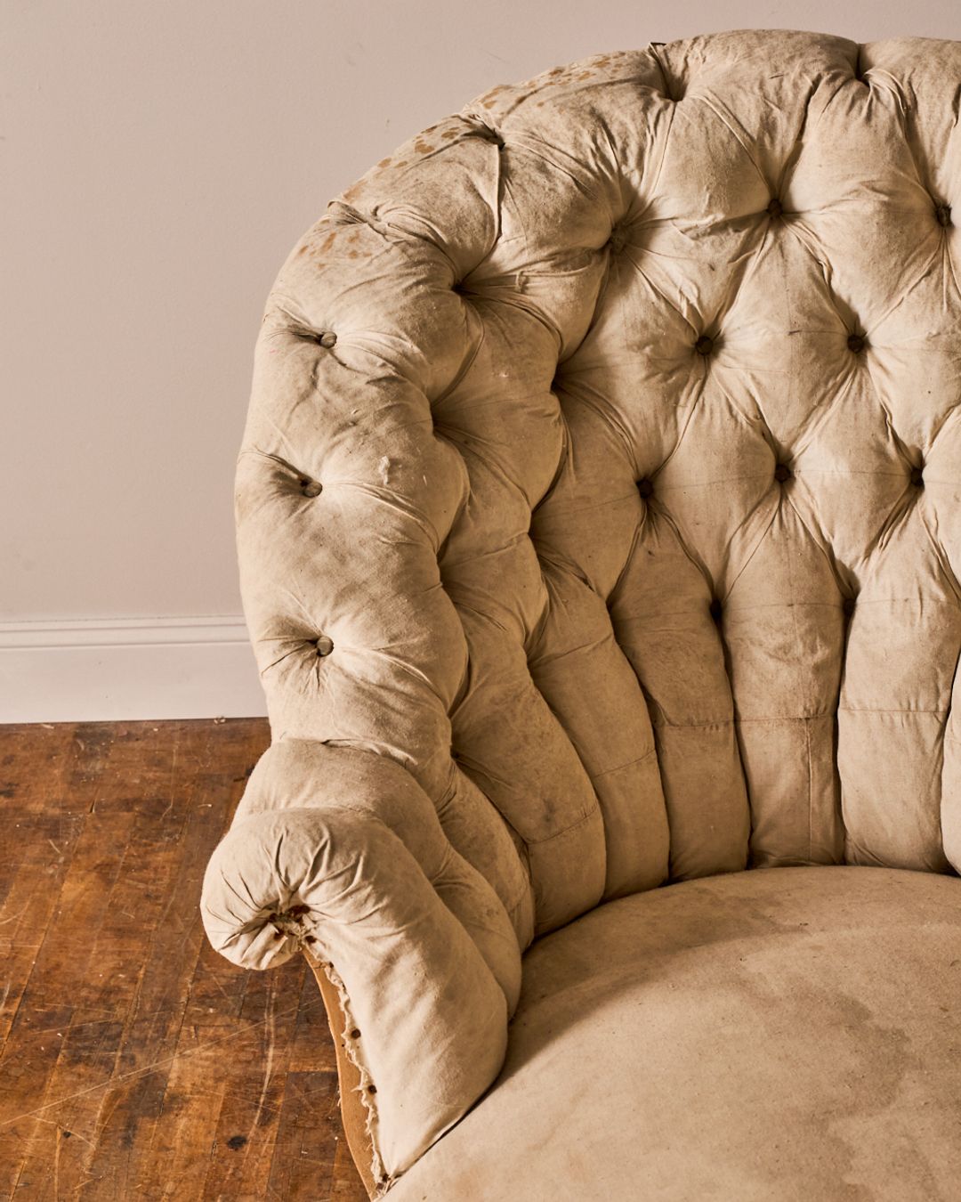 19th c. French Napoleon III Chaise