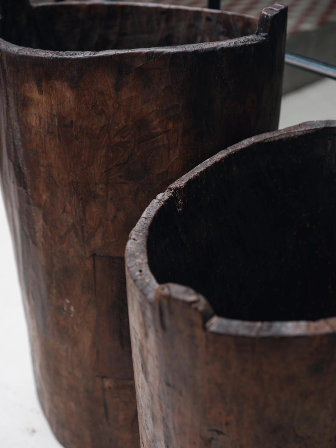 Chinese Wheat Pot - Dark