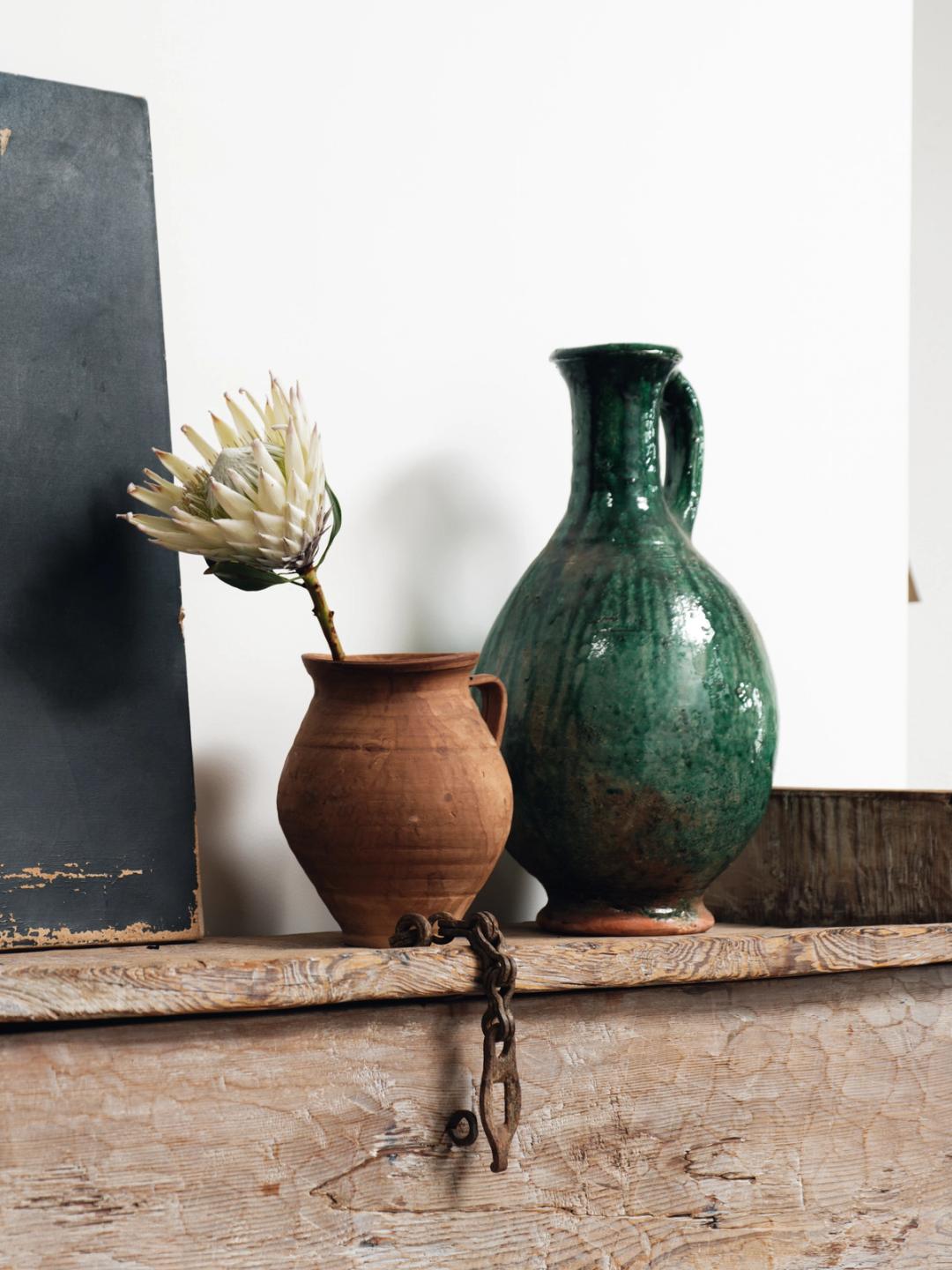 Moroccan Green Vessel