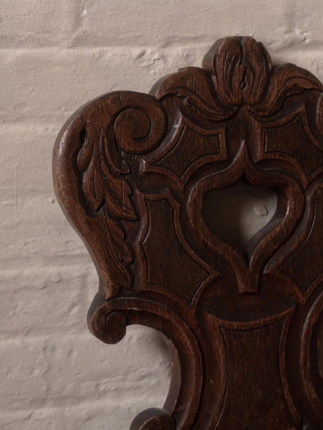 Antique Carved French Chair