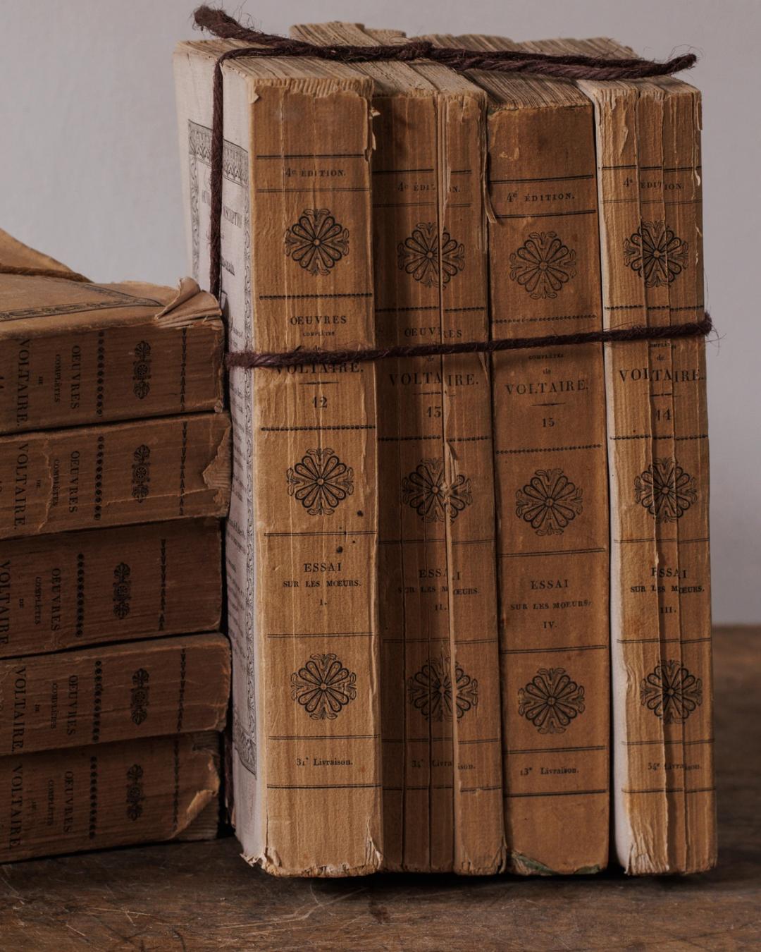 Stack of French Books