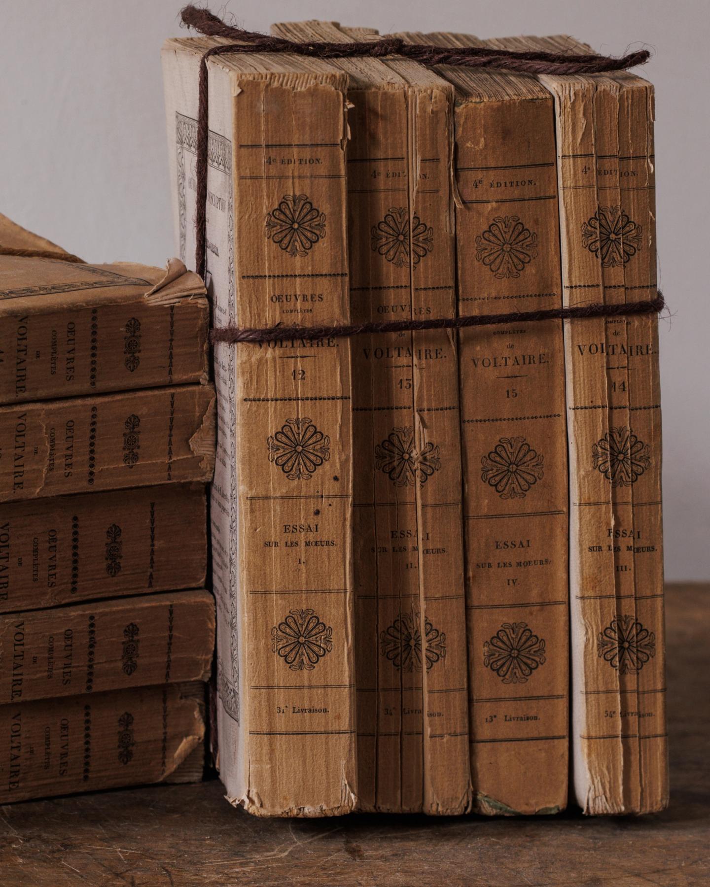 Stack of French Books