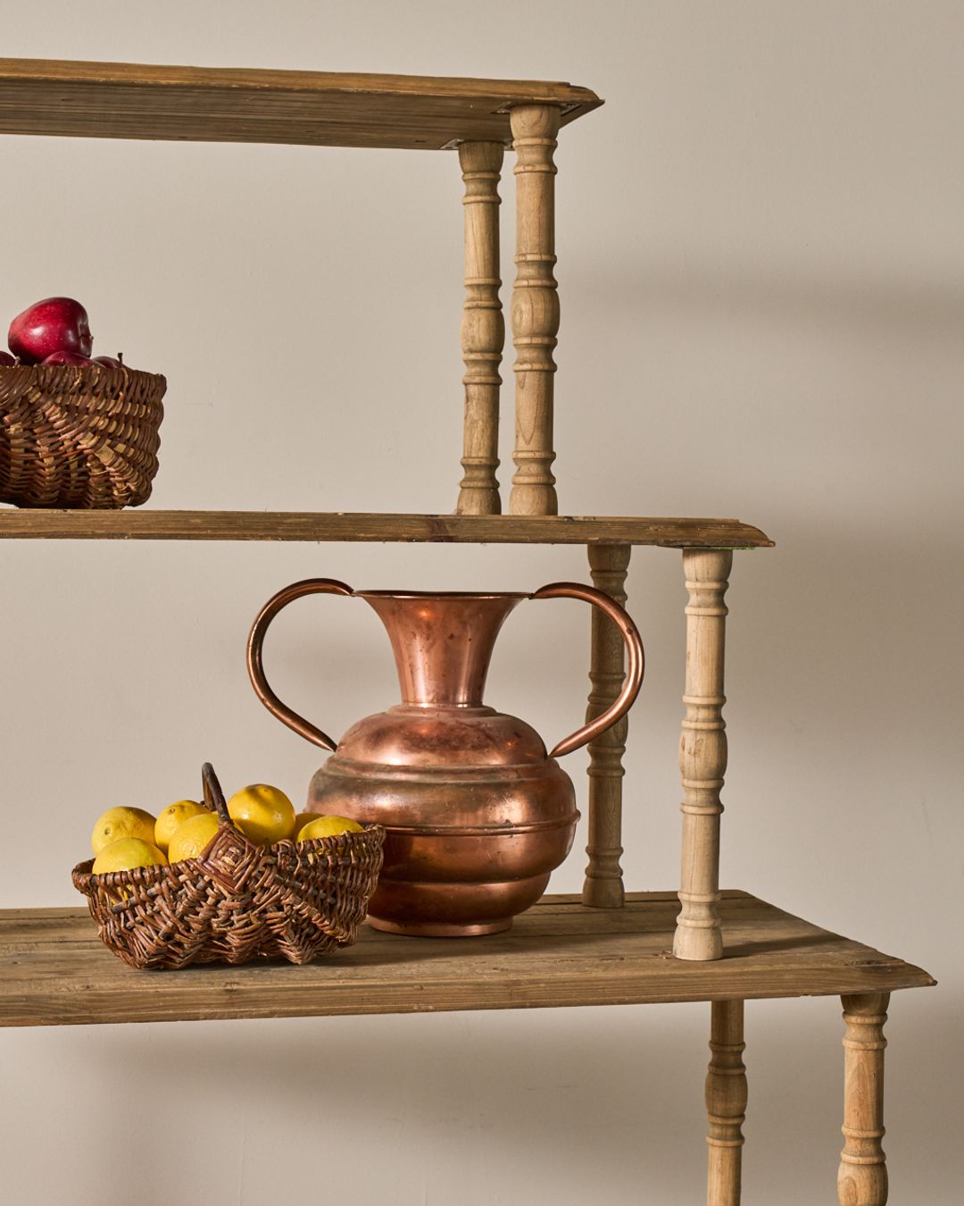 19th c. French Grocery Shelf