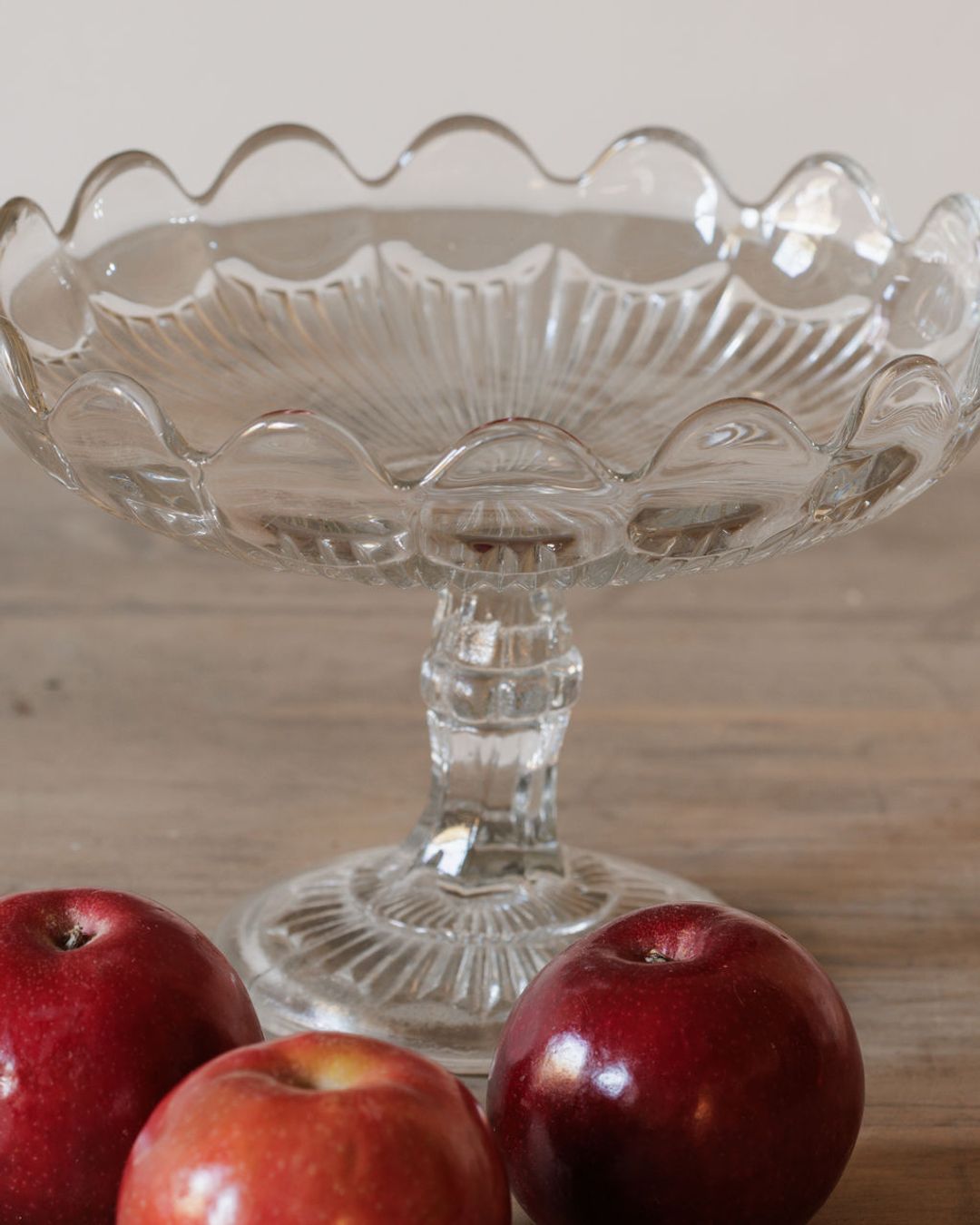 Glass Pedestal Dish