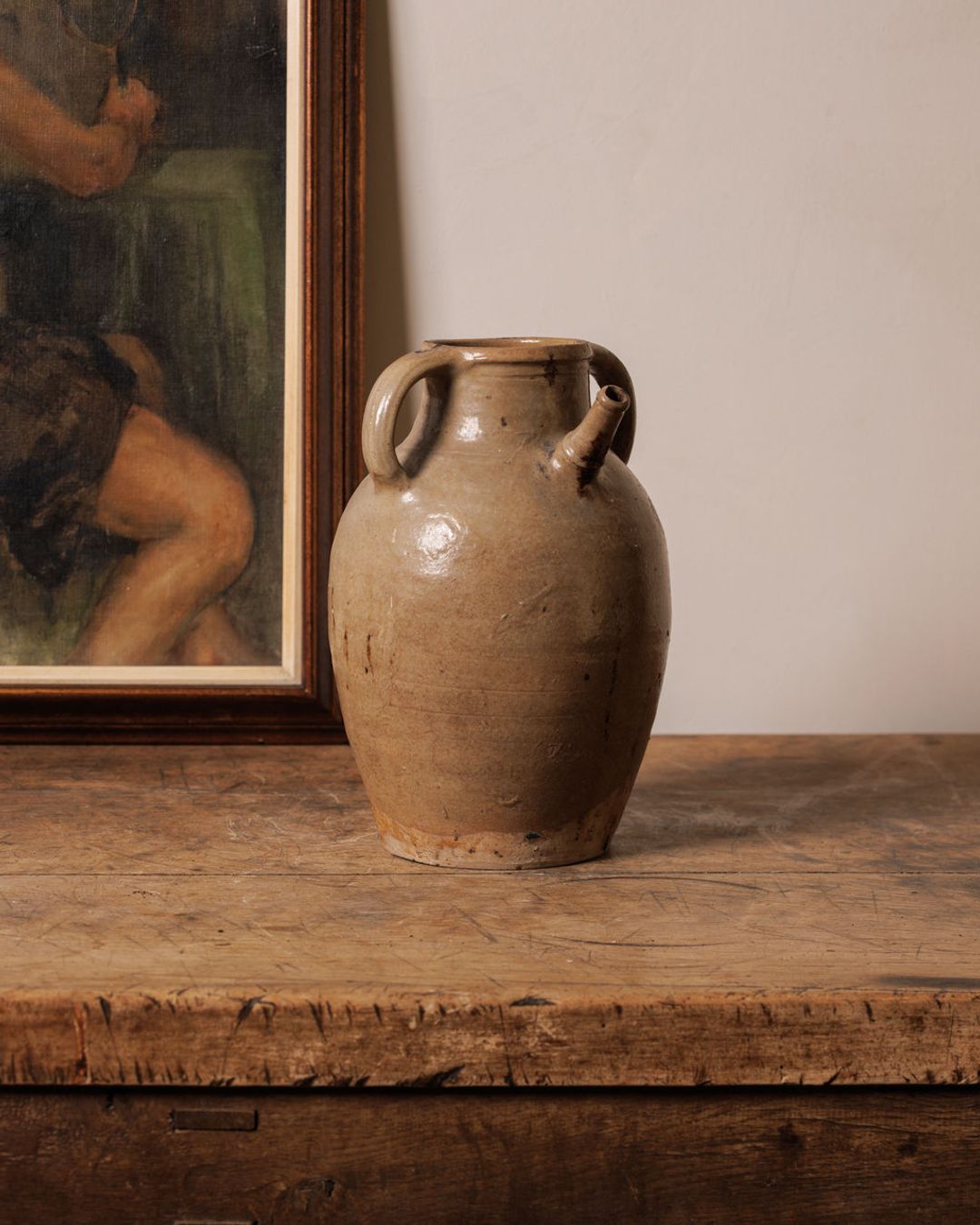 Two Handled Spout Pot