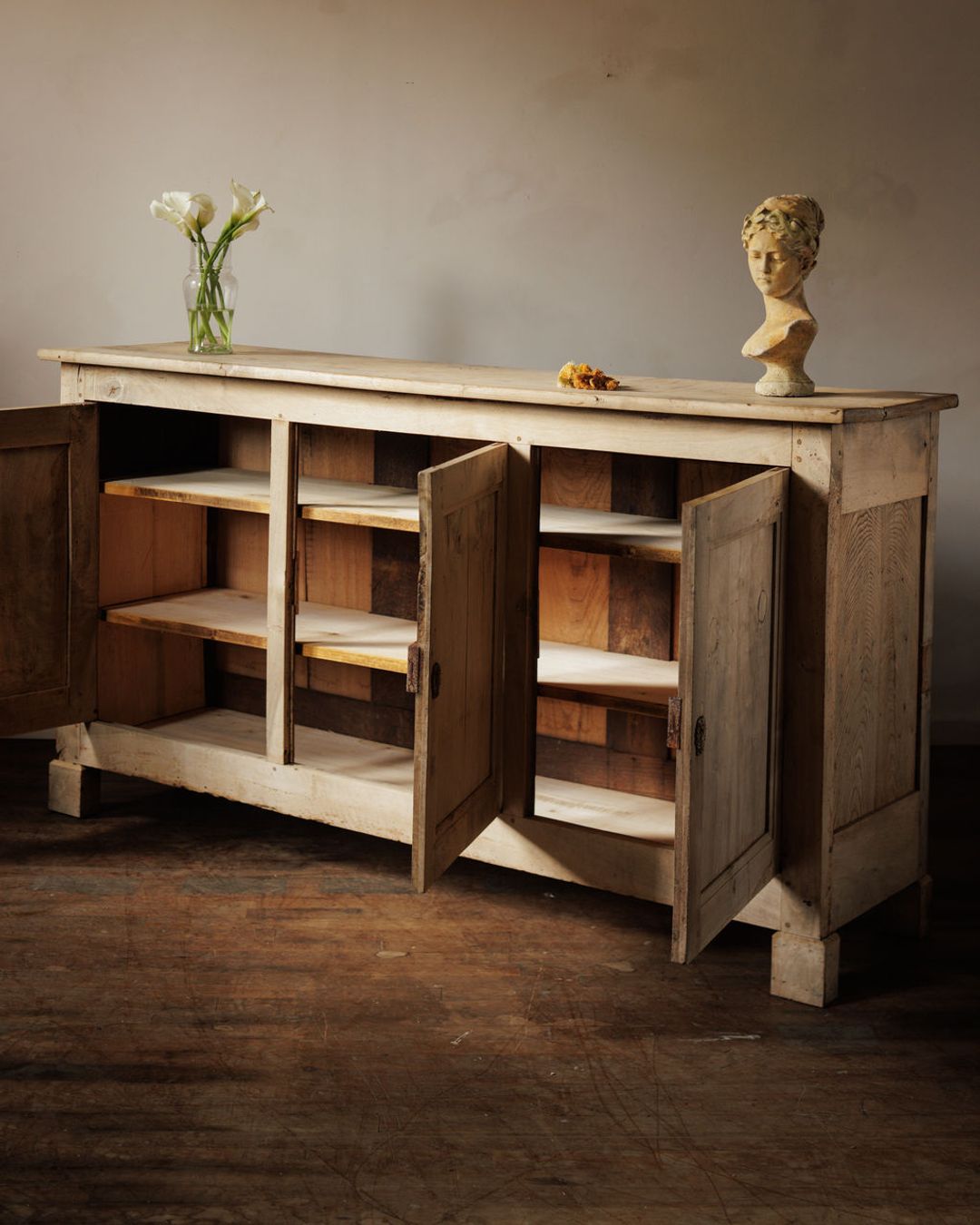 Bleached Oak Buffet