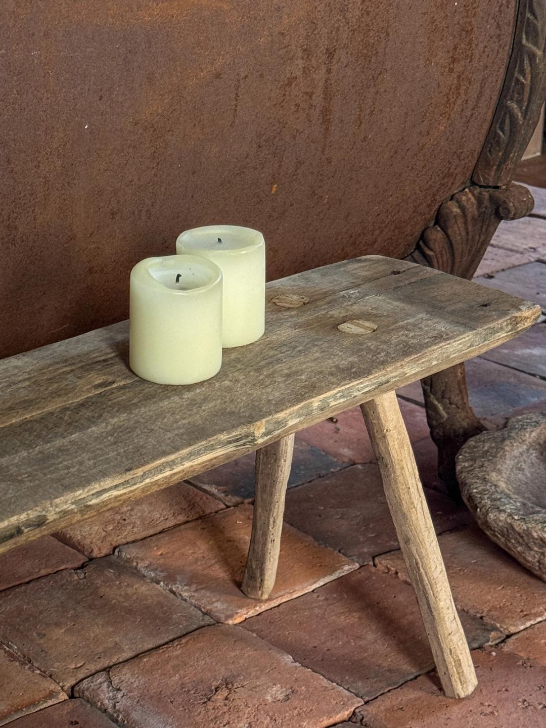 Wooden Side Bench