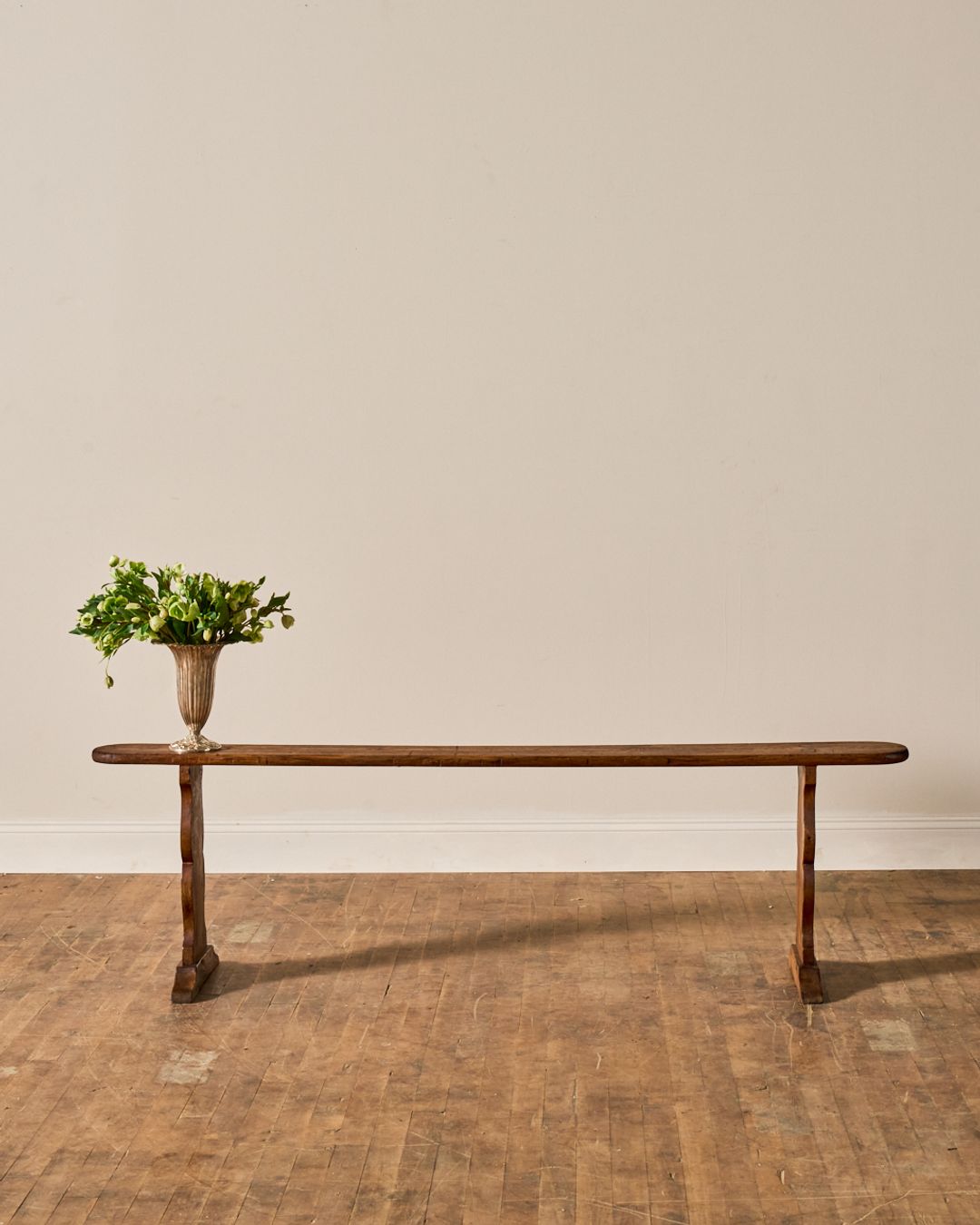 19th c. French Oak Bench