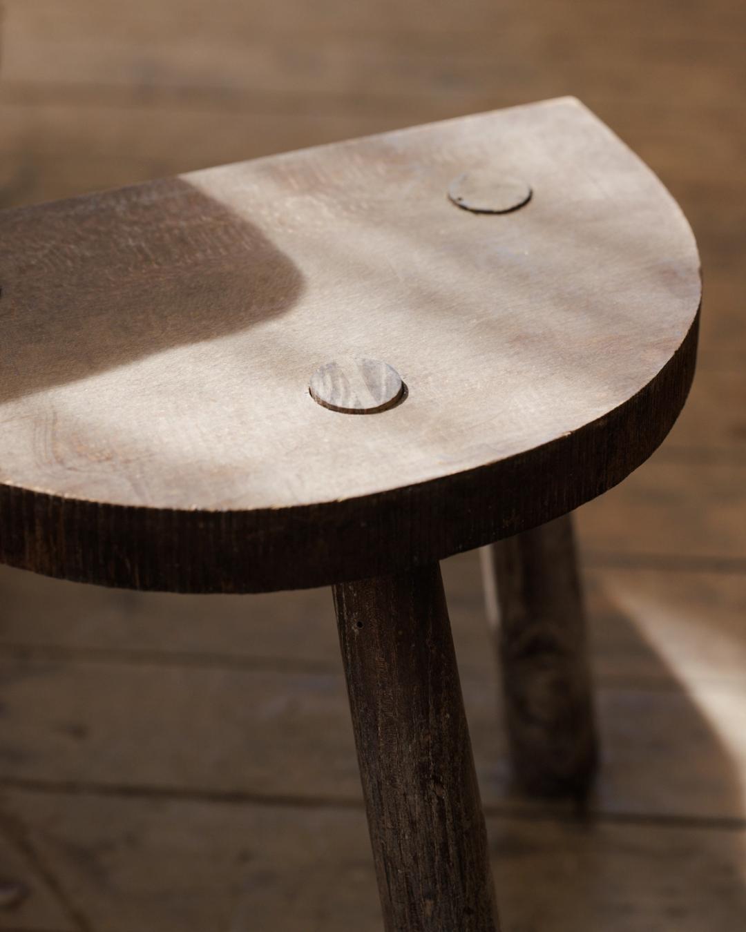 Demi Lune Side Stool