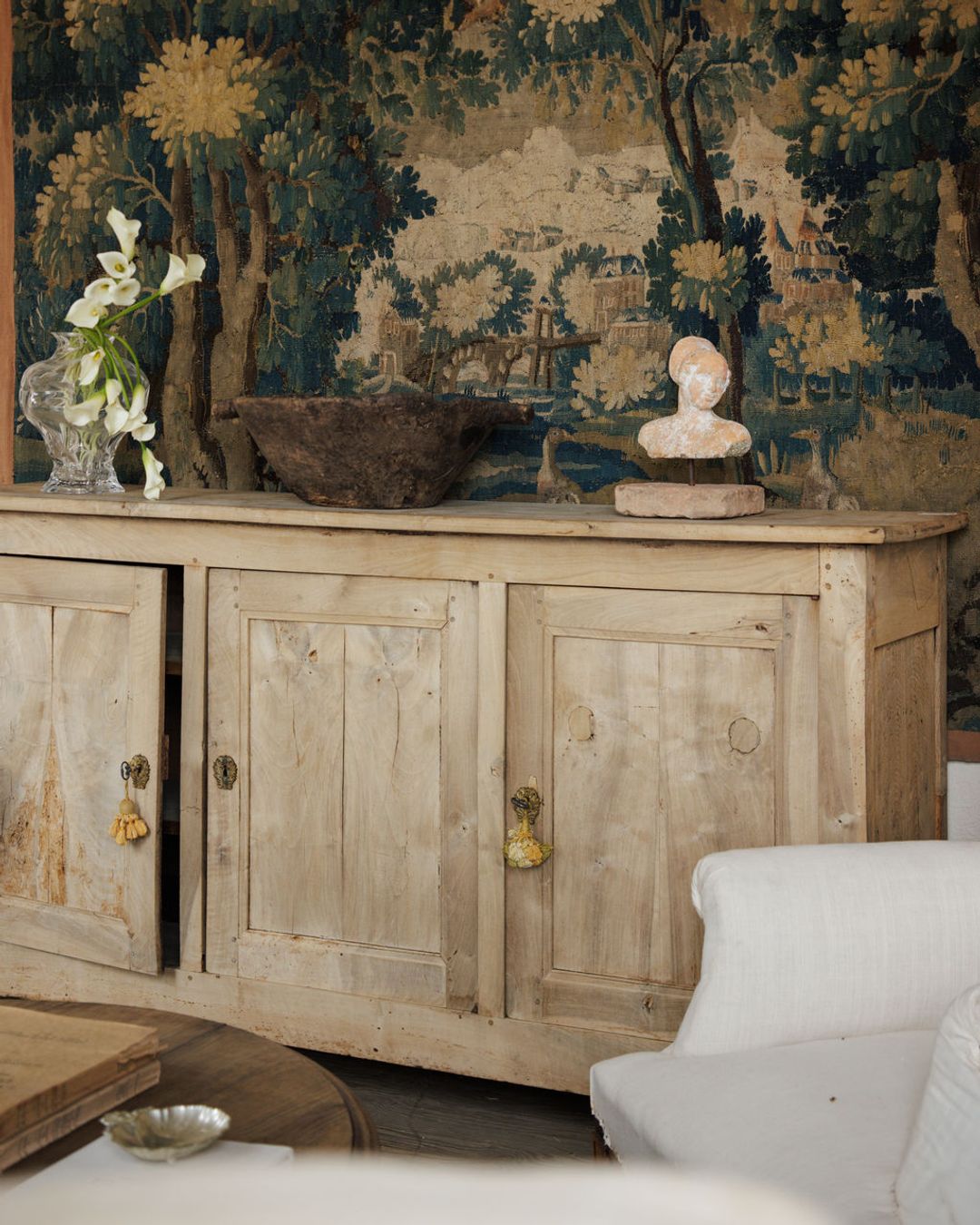 Bleached Oak Buffet
