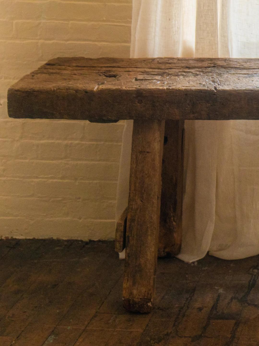 Wooden Spanish Console