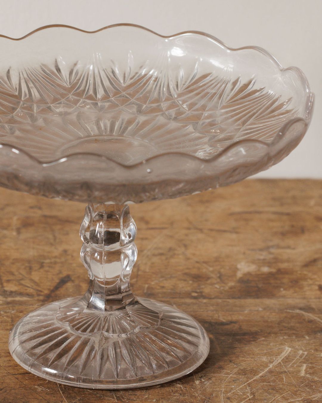 Glass Pedestal Dish