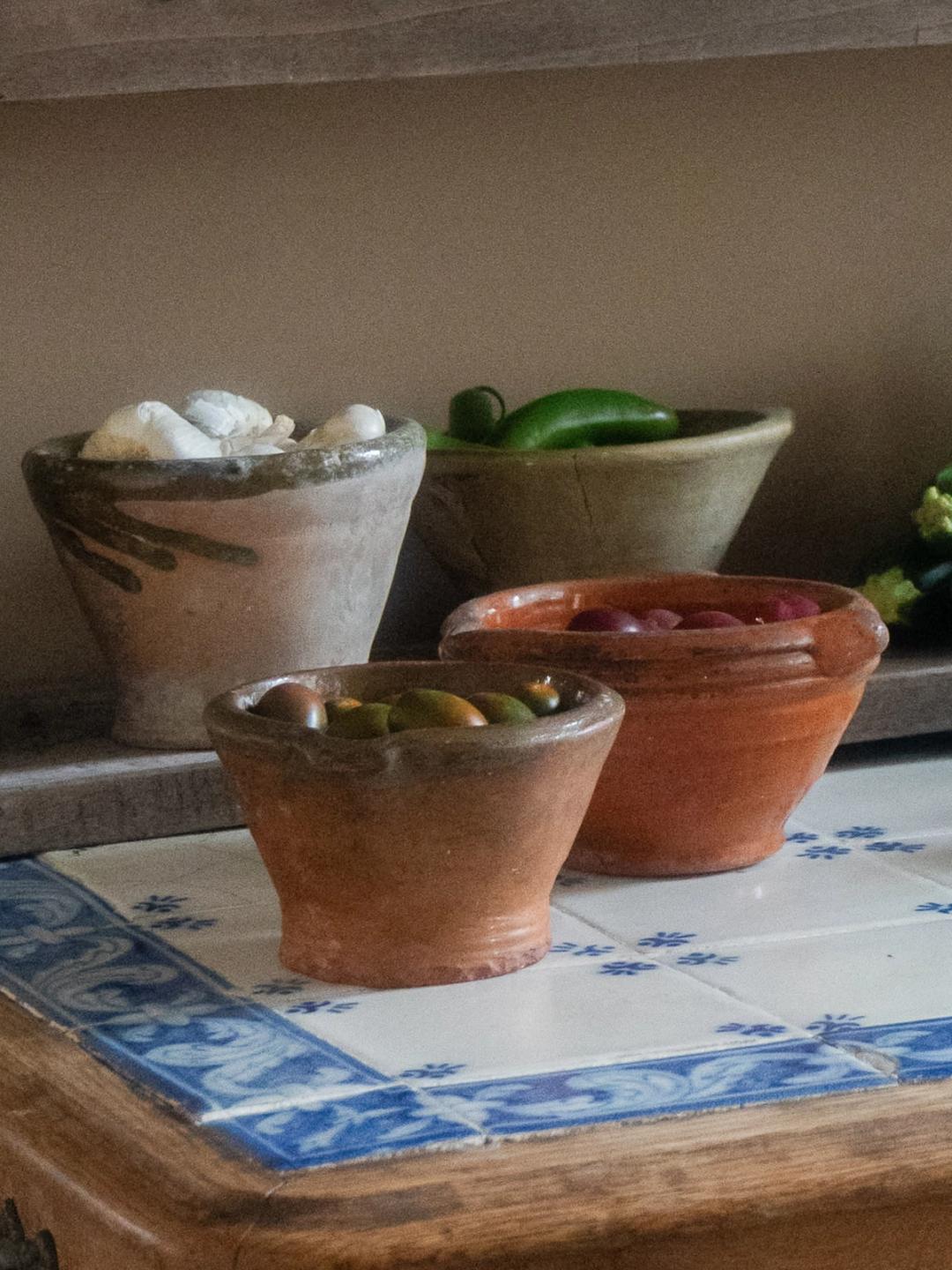 Catalonian Glazed Mortars