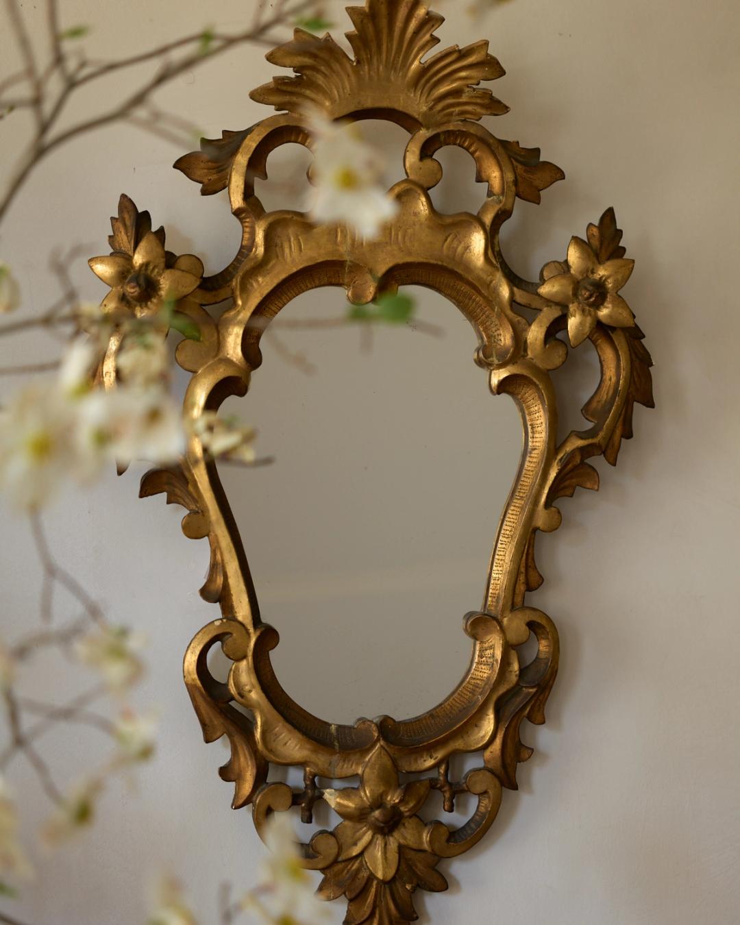 Spanish Gilt Mirror