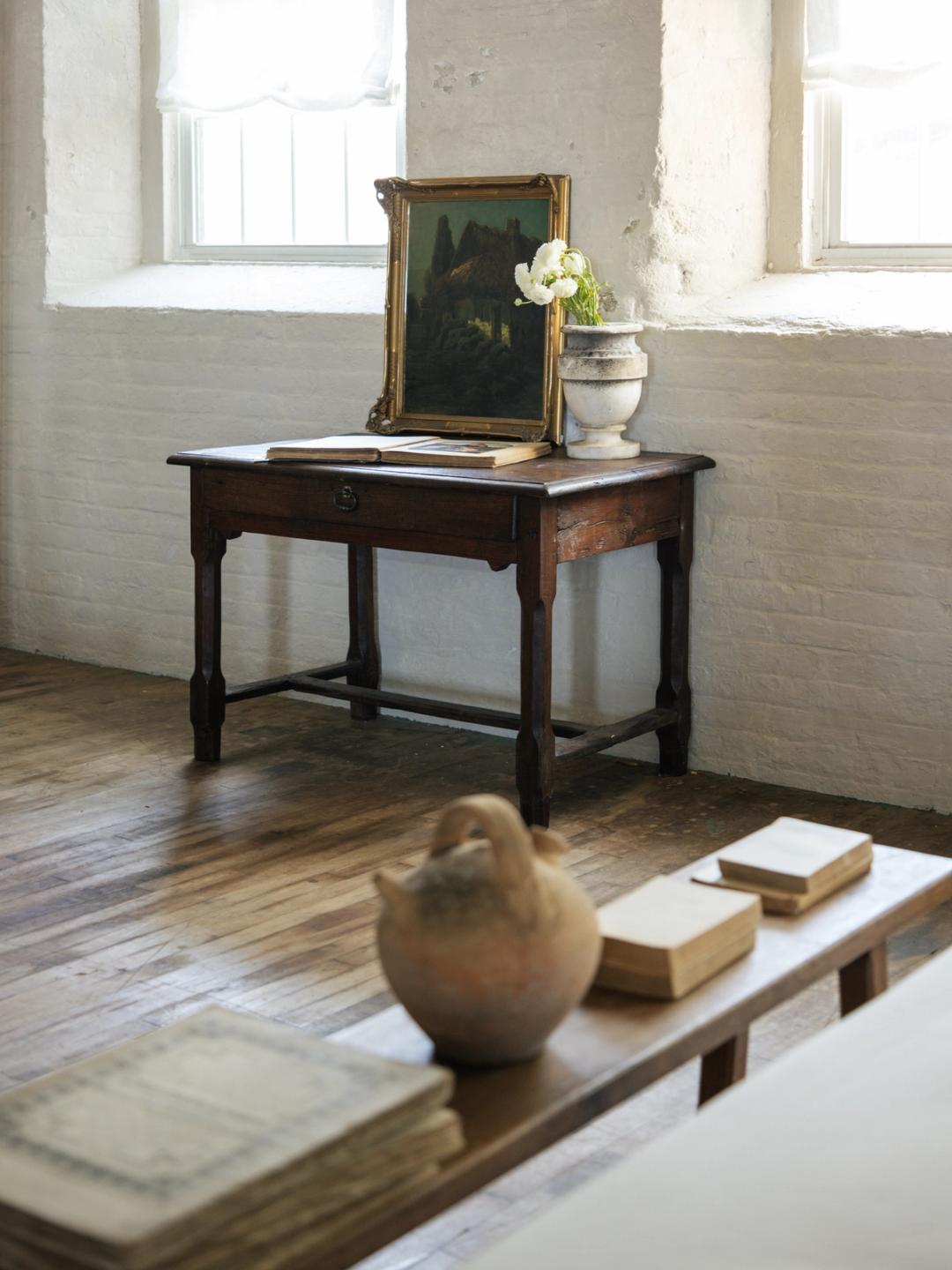 Cévennes Chestnut Desk with Drawer