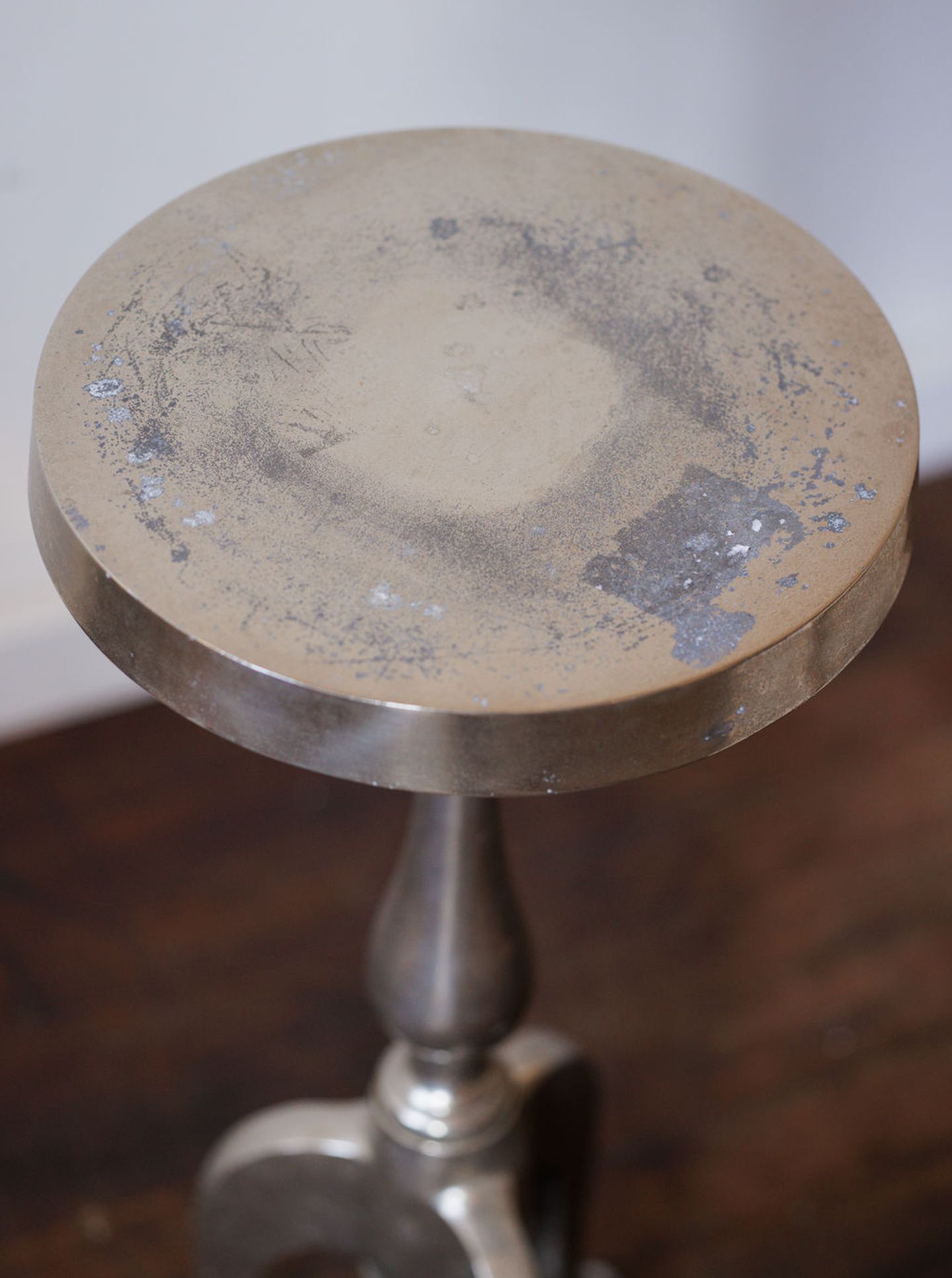 Chrome Sculptors Stool