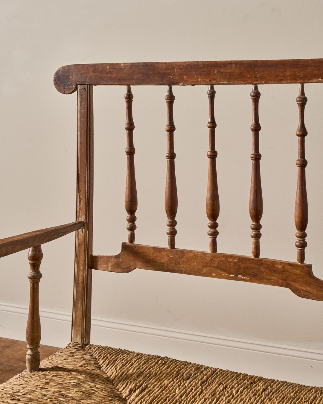 Provencal Rush Bench