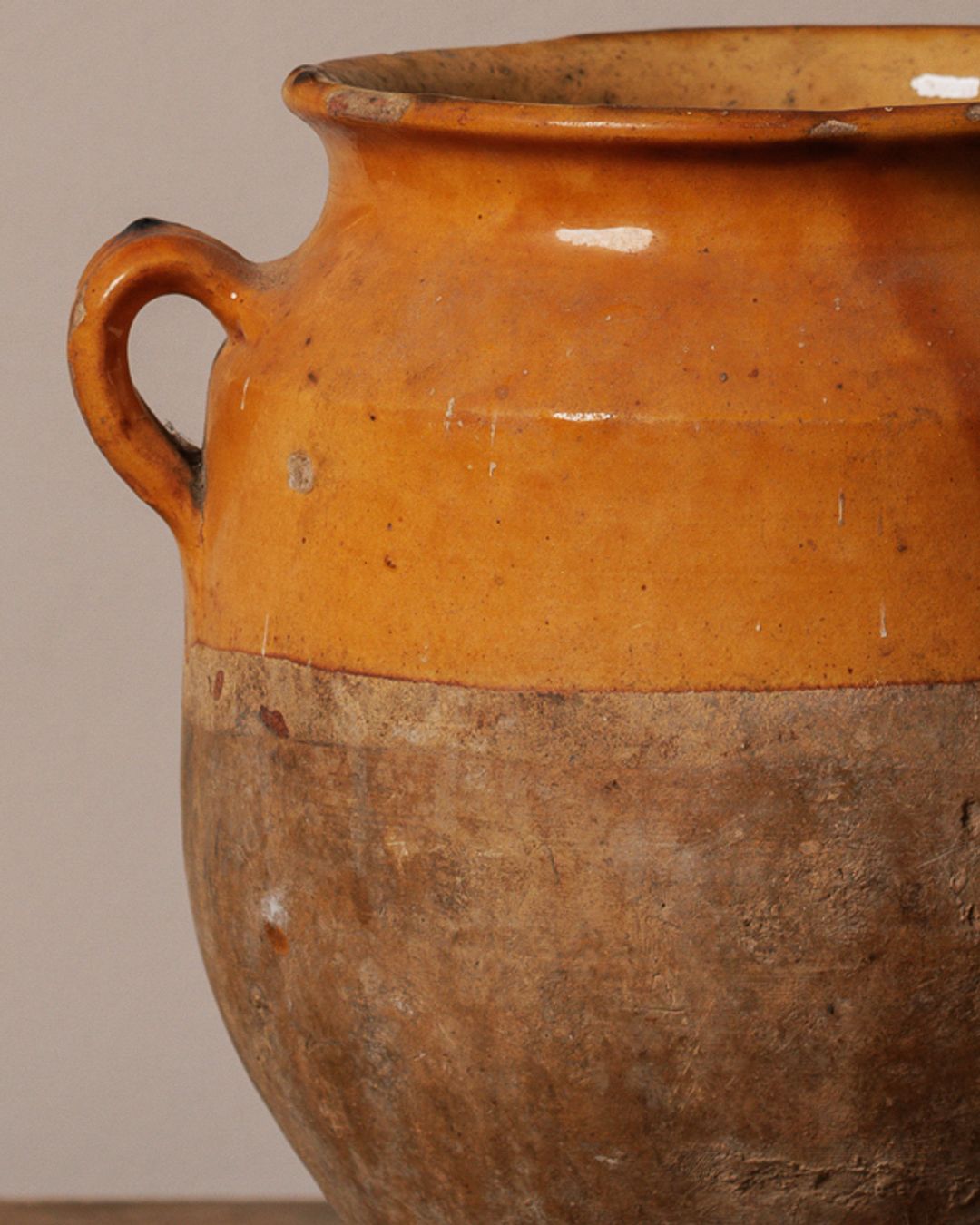 Ochre Confit Pot