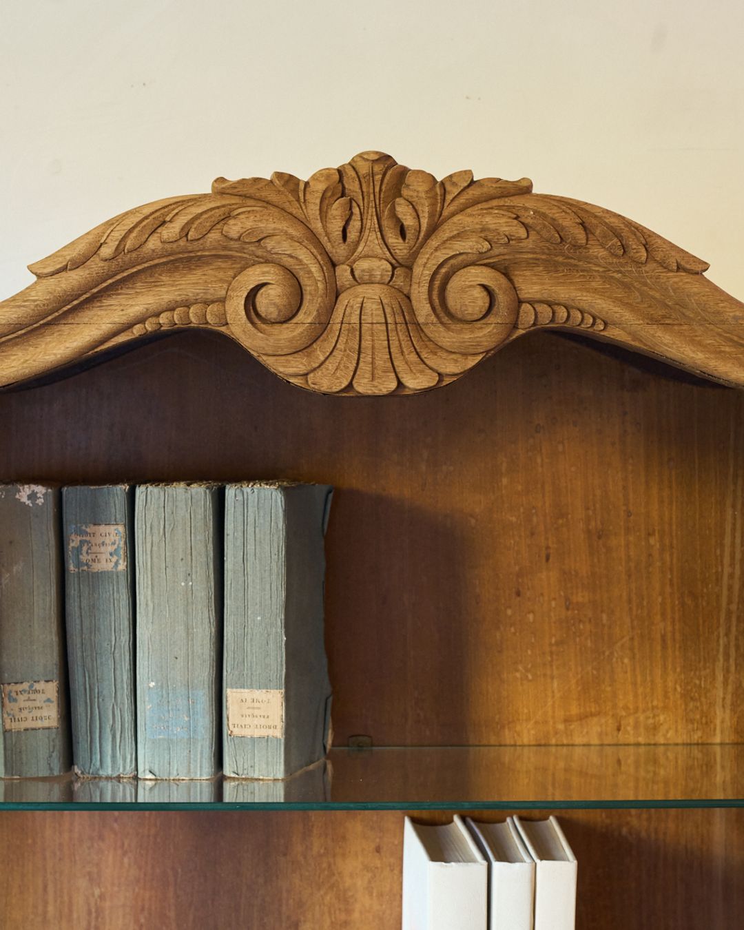 19th c. French Oak Vitrine