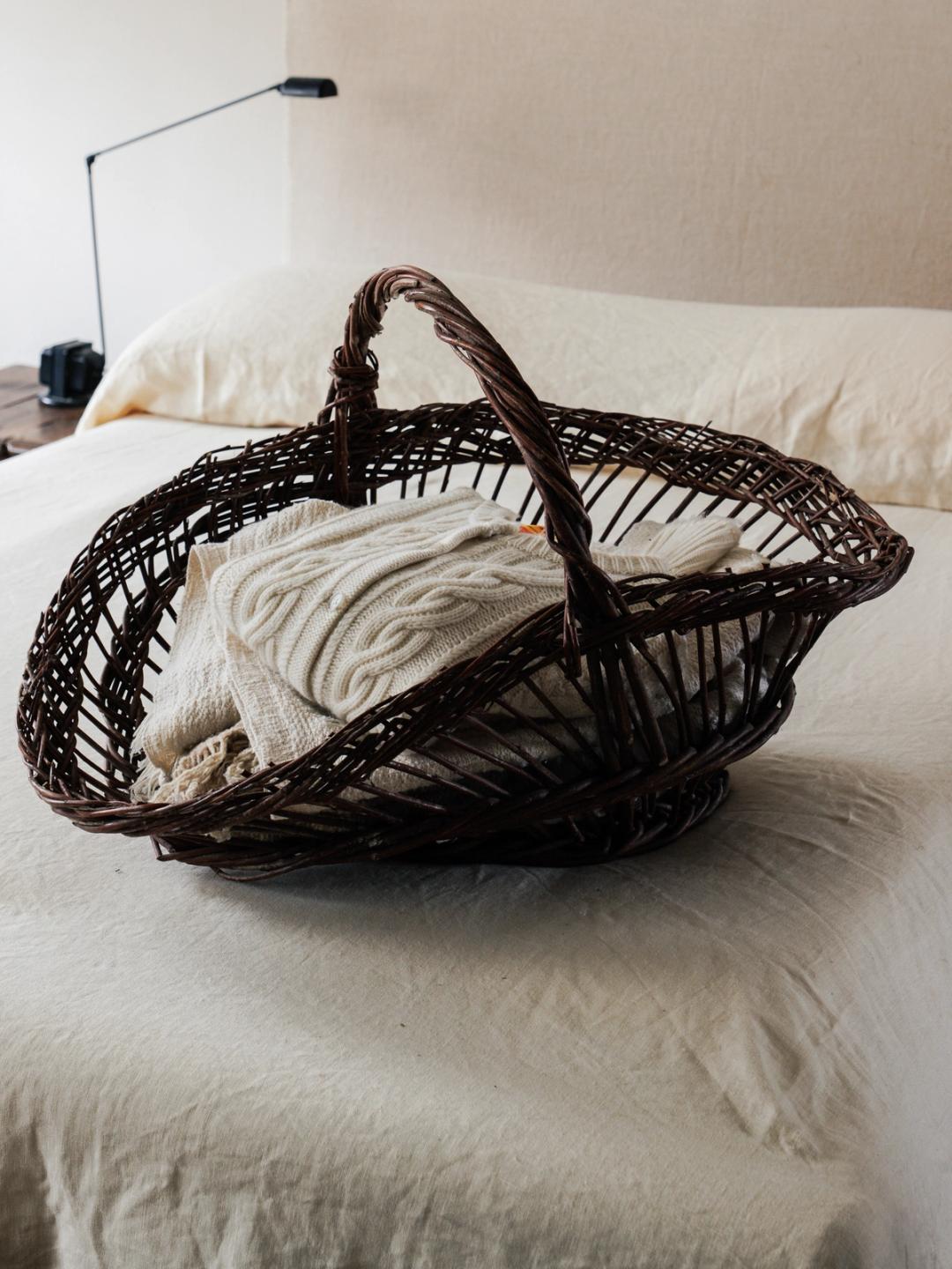 Large Blanket Basket