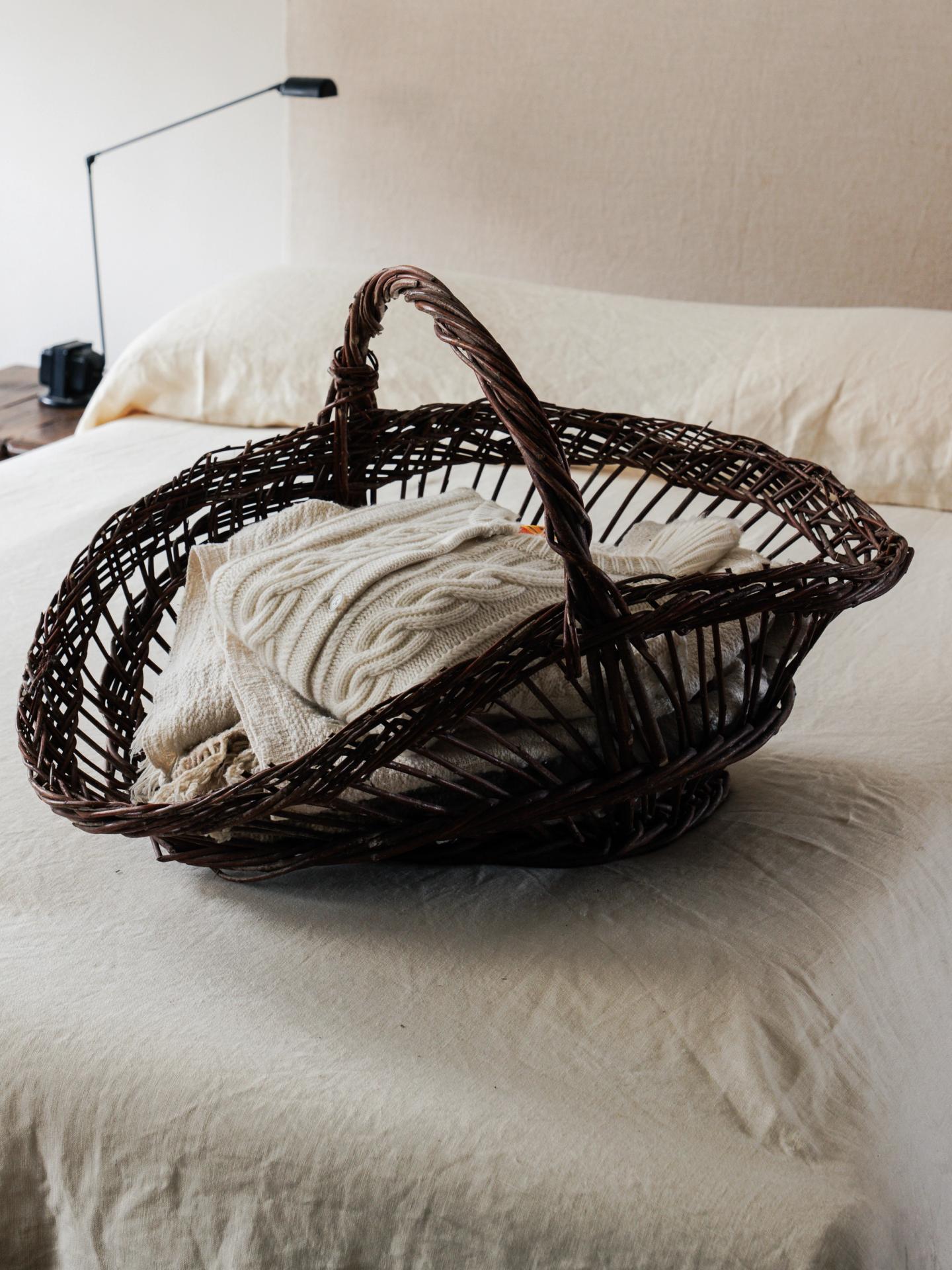Large Blanket Basket