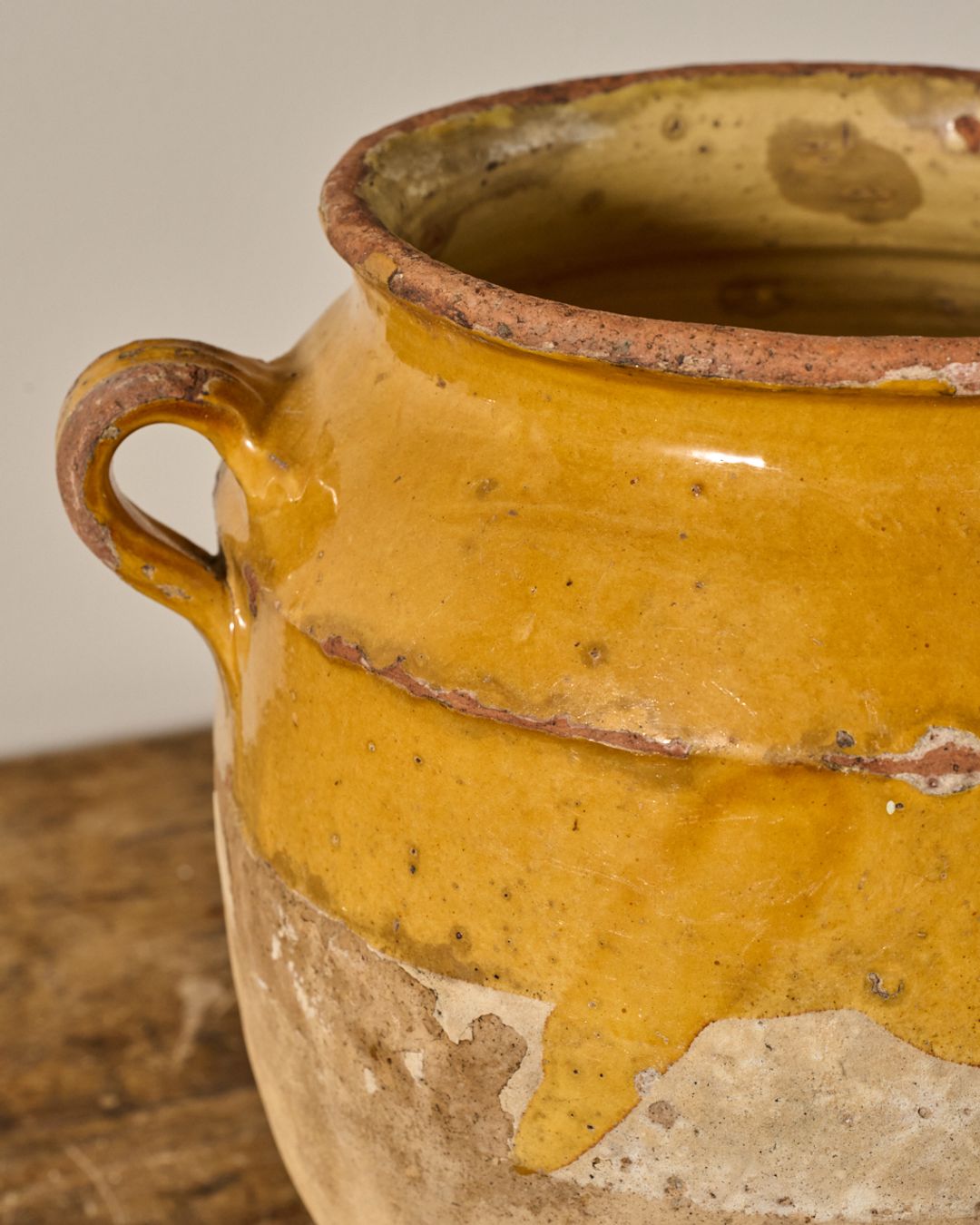 Yellow Confit Pot