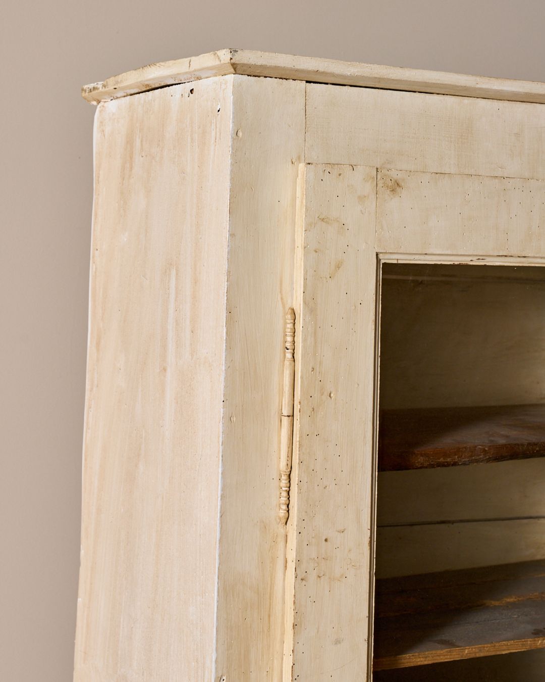 19th c. Painted Cupboard