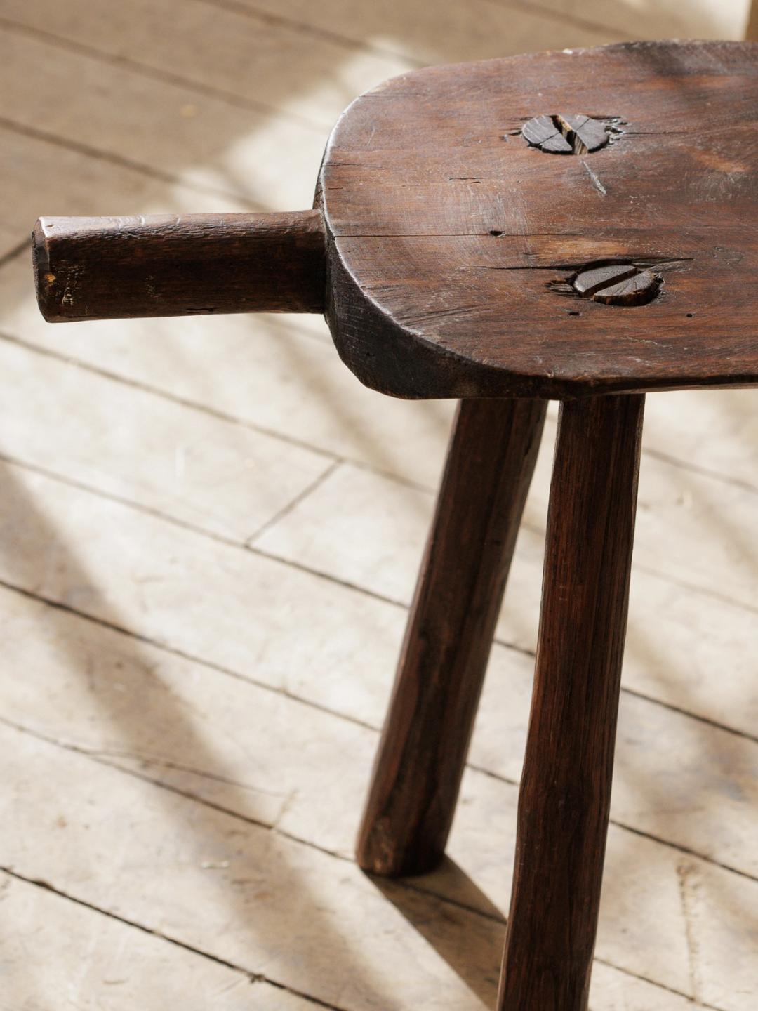 Primitive Handled Stool