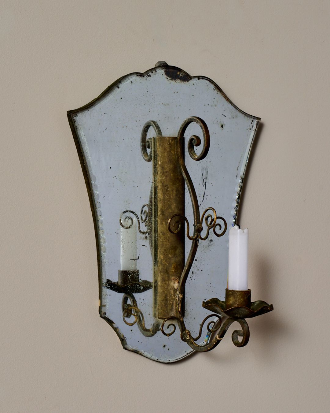 Mirror Candle Wall Sconce - I
