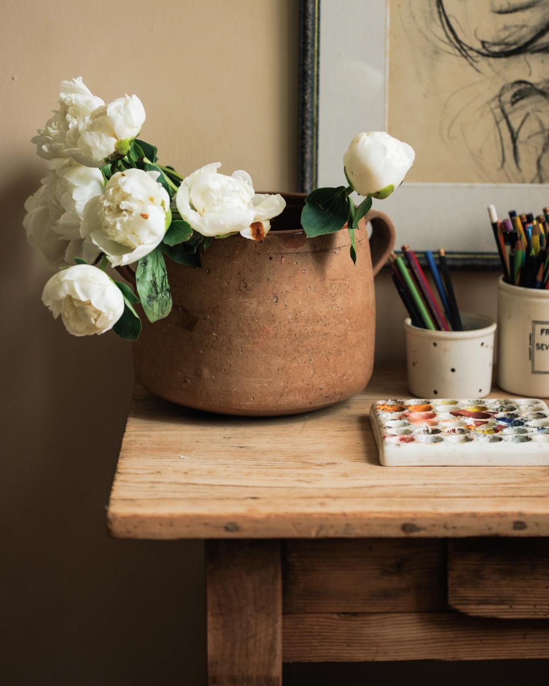 French Butter Pot
