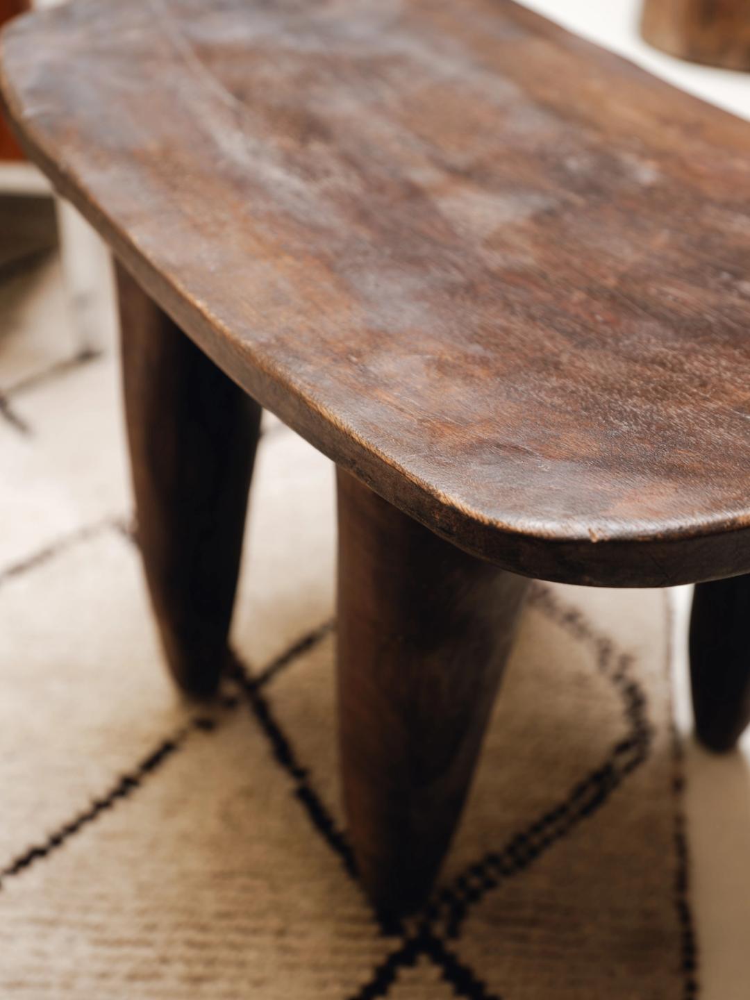 Senufo Stool - Dark