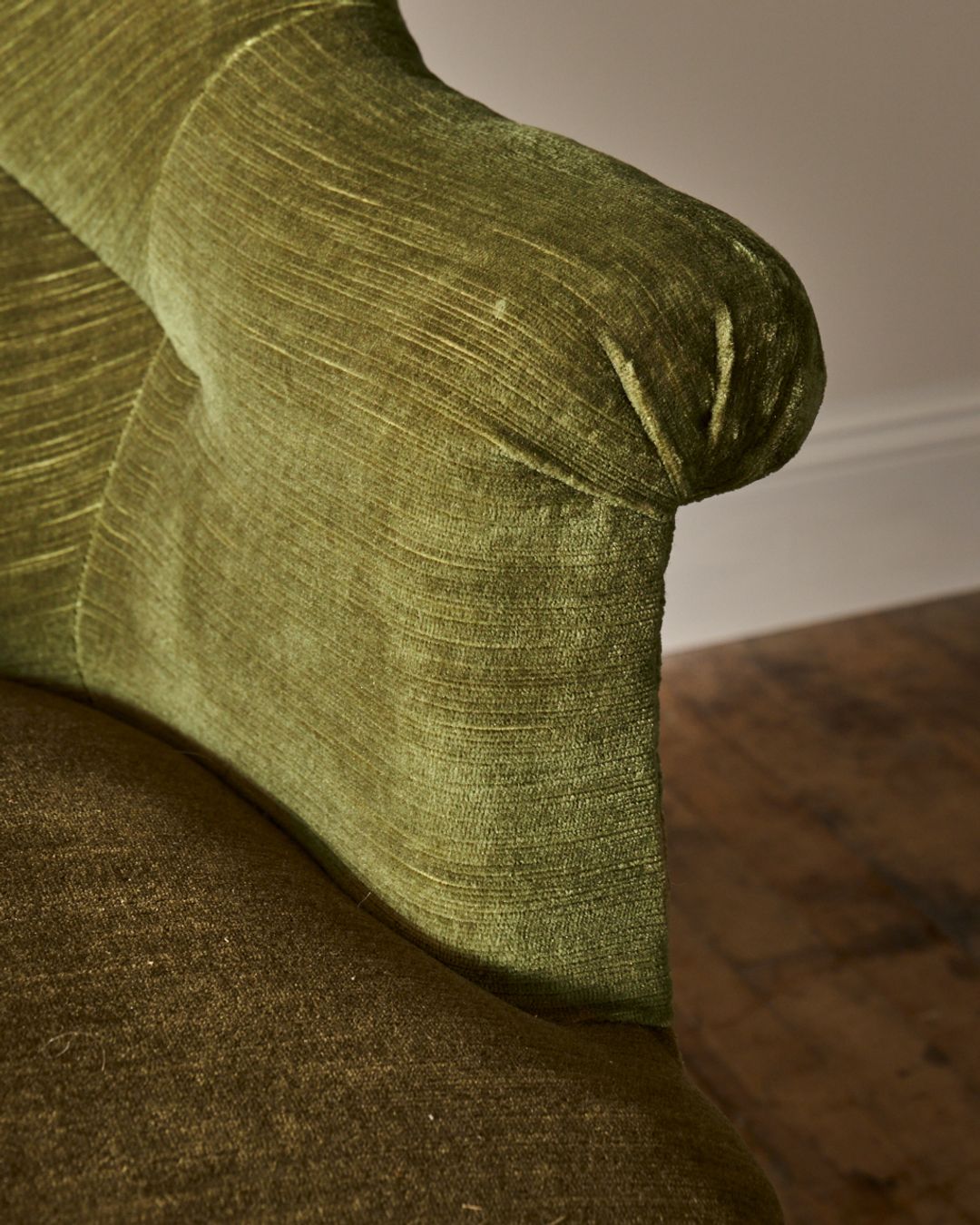 Napoleon III Green Armchair