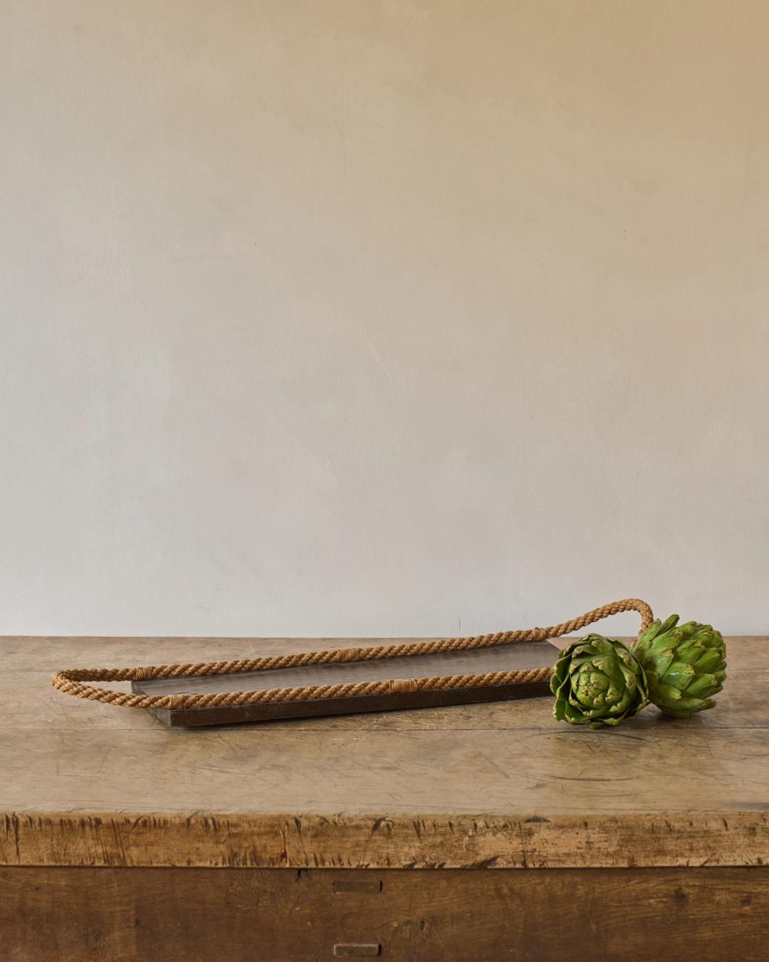 Wood and Rope Serving Board