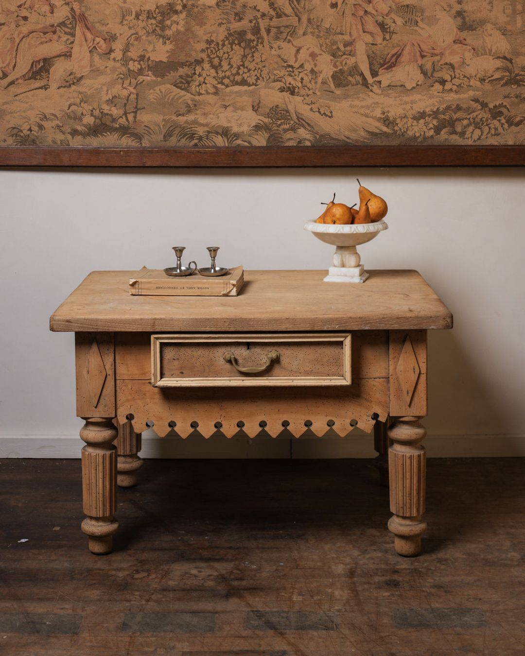 19th c. Rare Butcher Table
